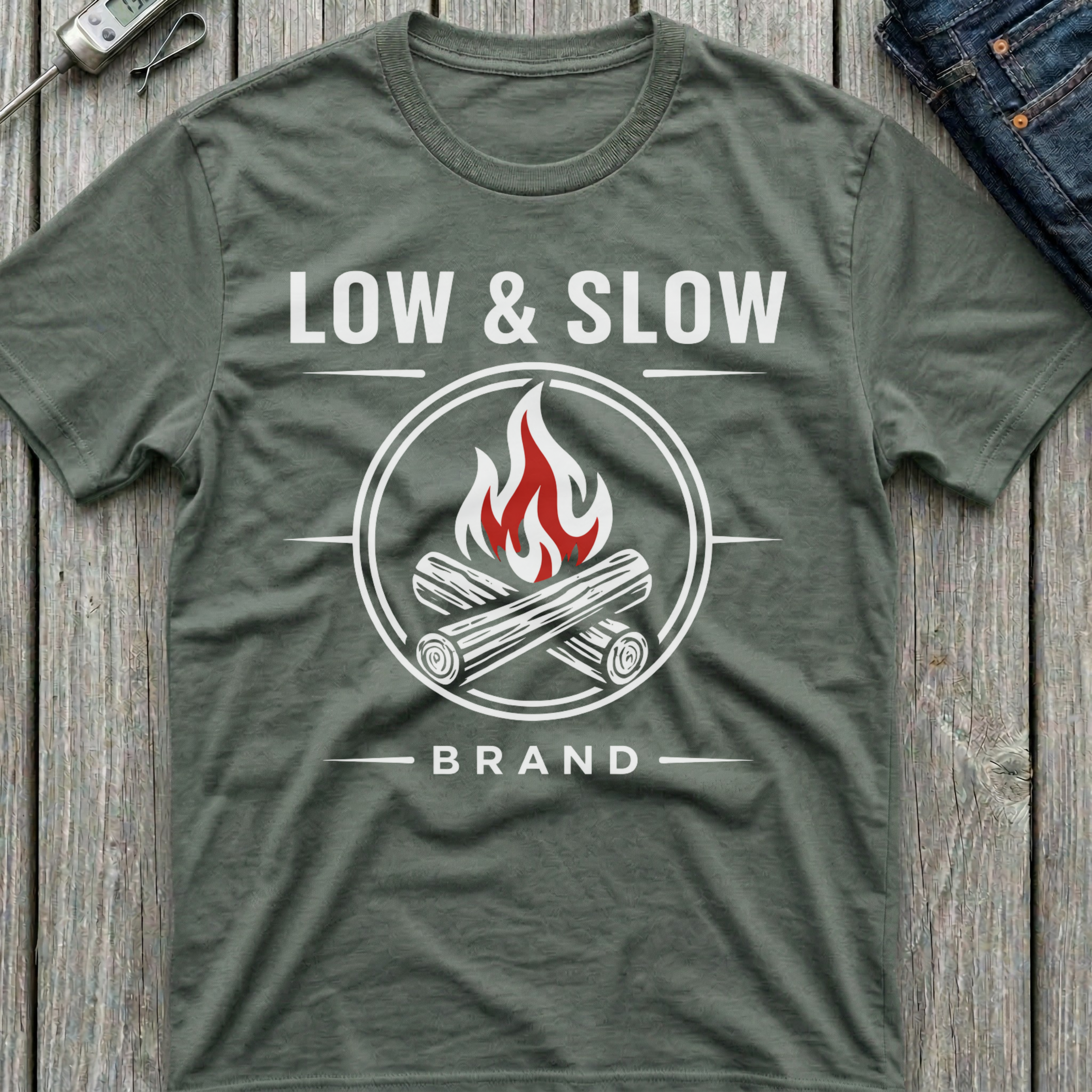 Low & Slow Brand T-Shirt