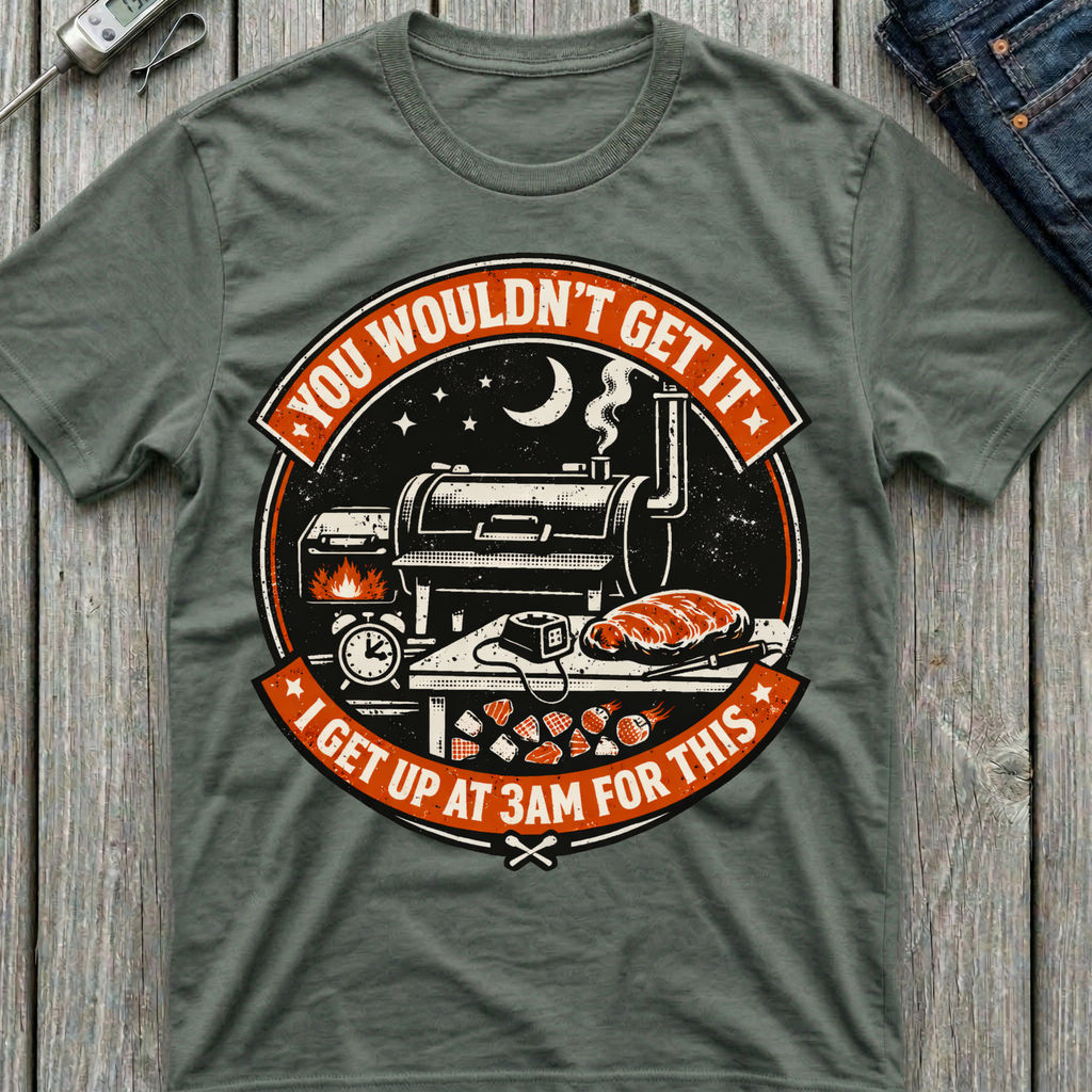 I Get Up At 3 AM For This T-Shirt