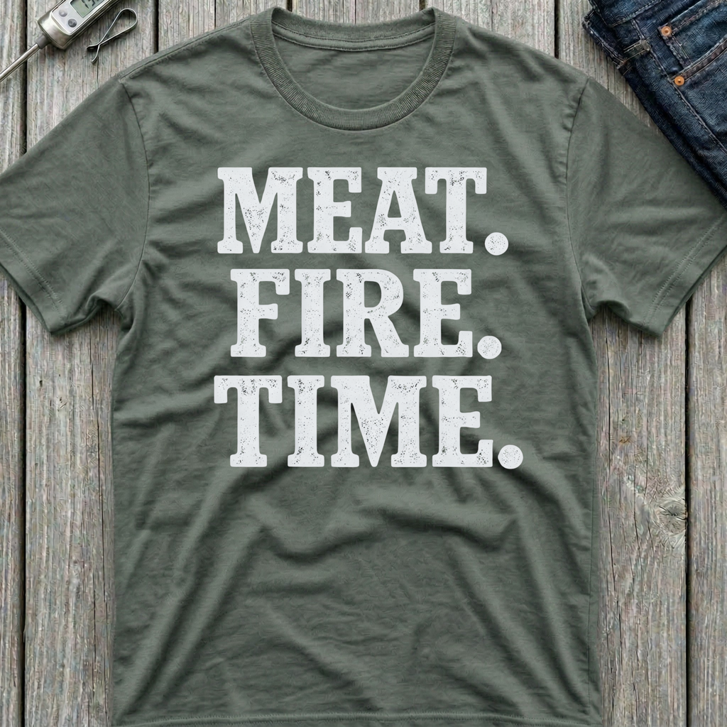 Meat Fire Time T-Shirt