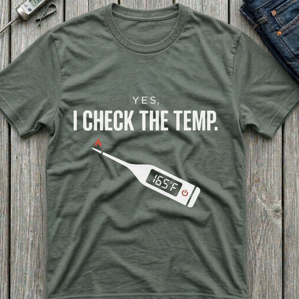 I Check The Temp T-Shirt