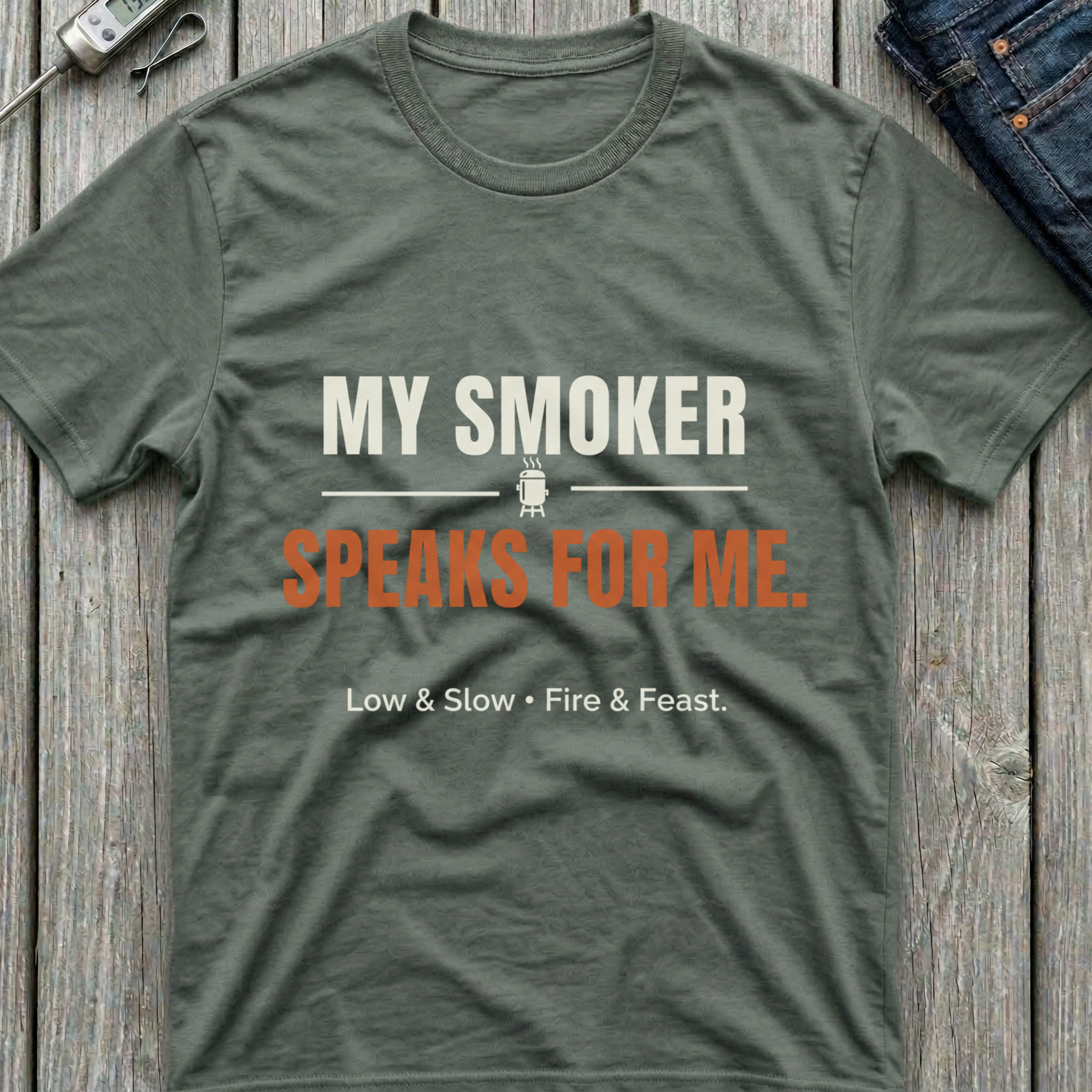 My Smoker Speaks For Me T-Shirt