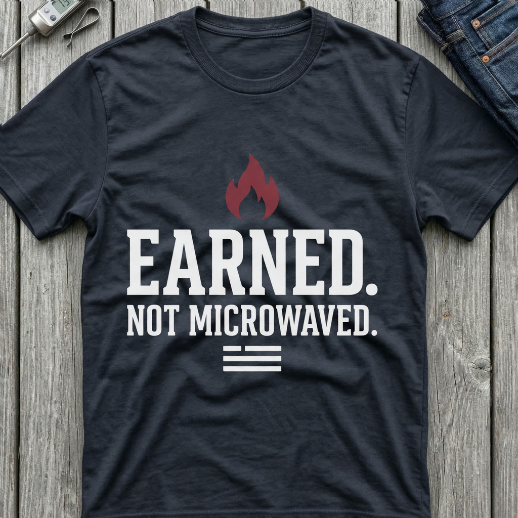 Earned Not Microwaved T-Shirt