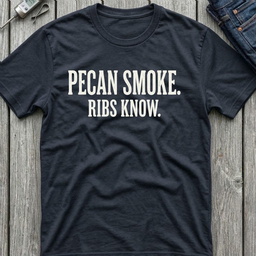 Ribs Know Pecan Smoke T-Shirt