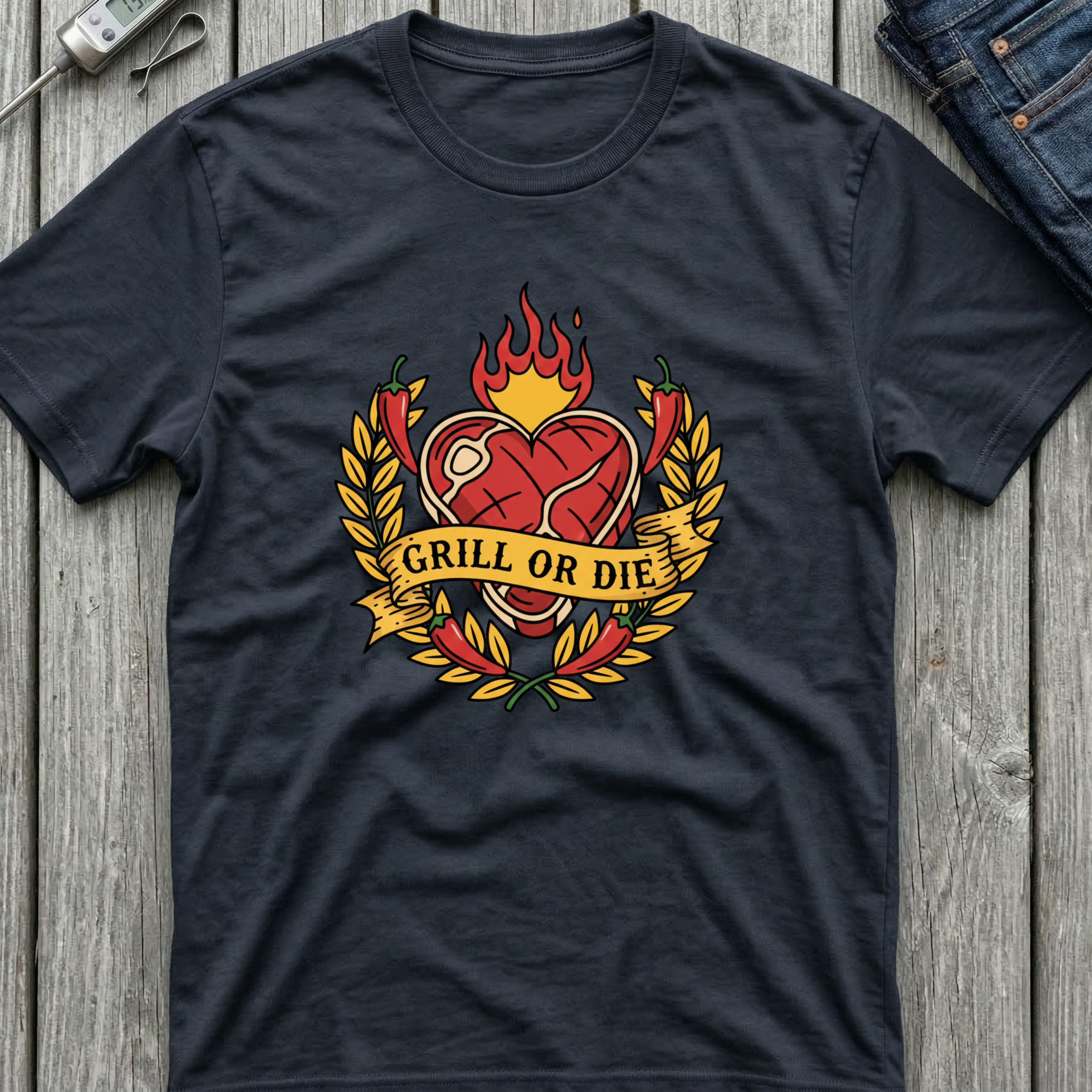 Grill Or Die T-Shirt