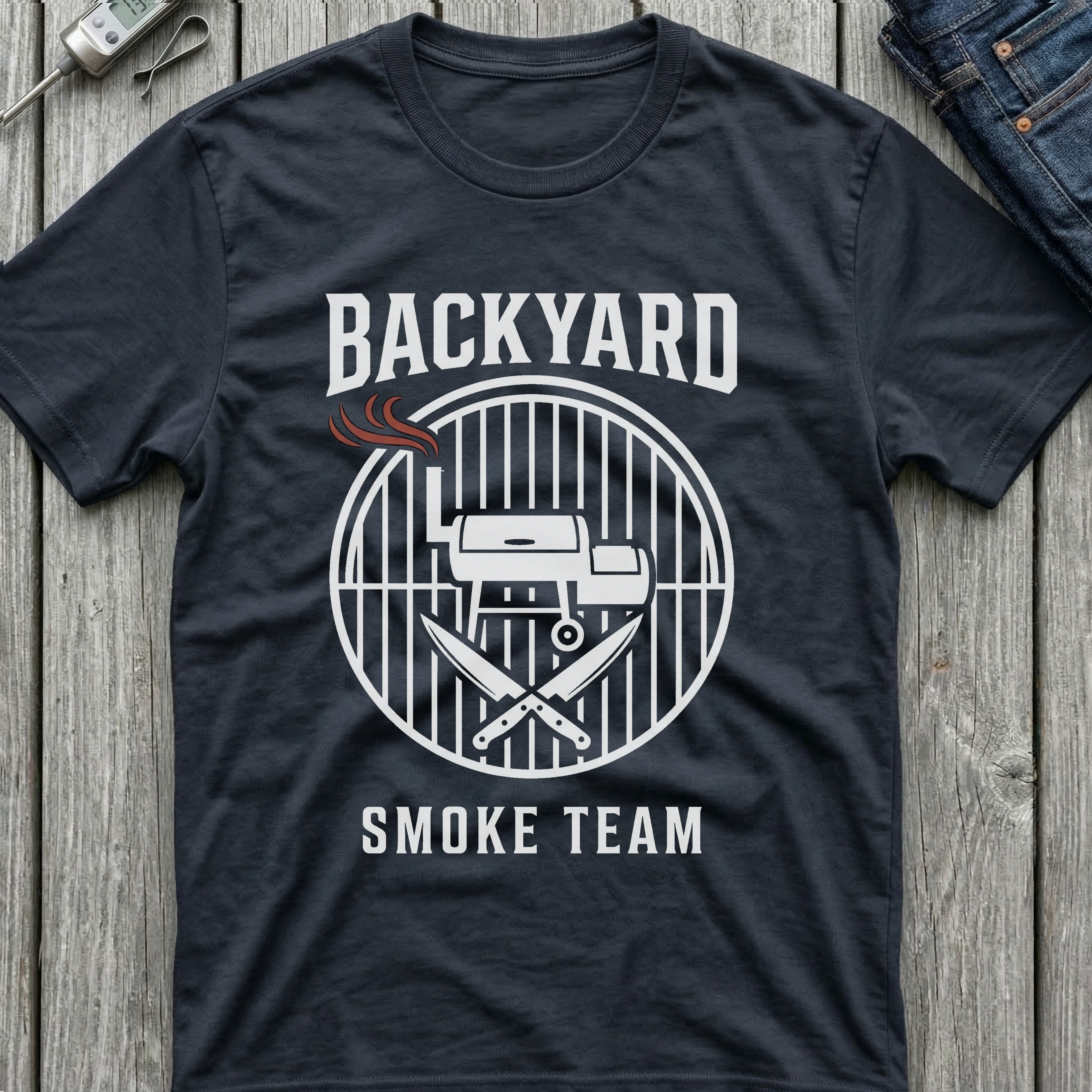 Backyard Smoke Team T-Shirt