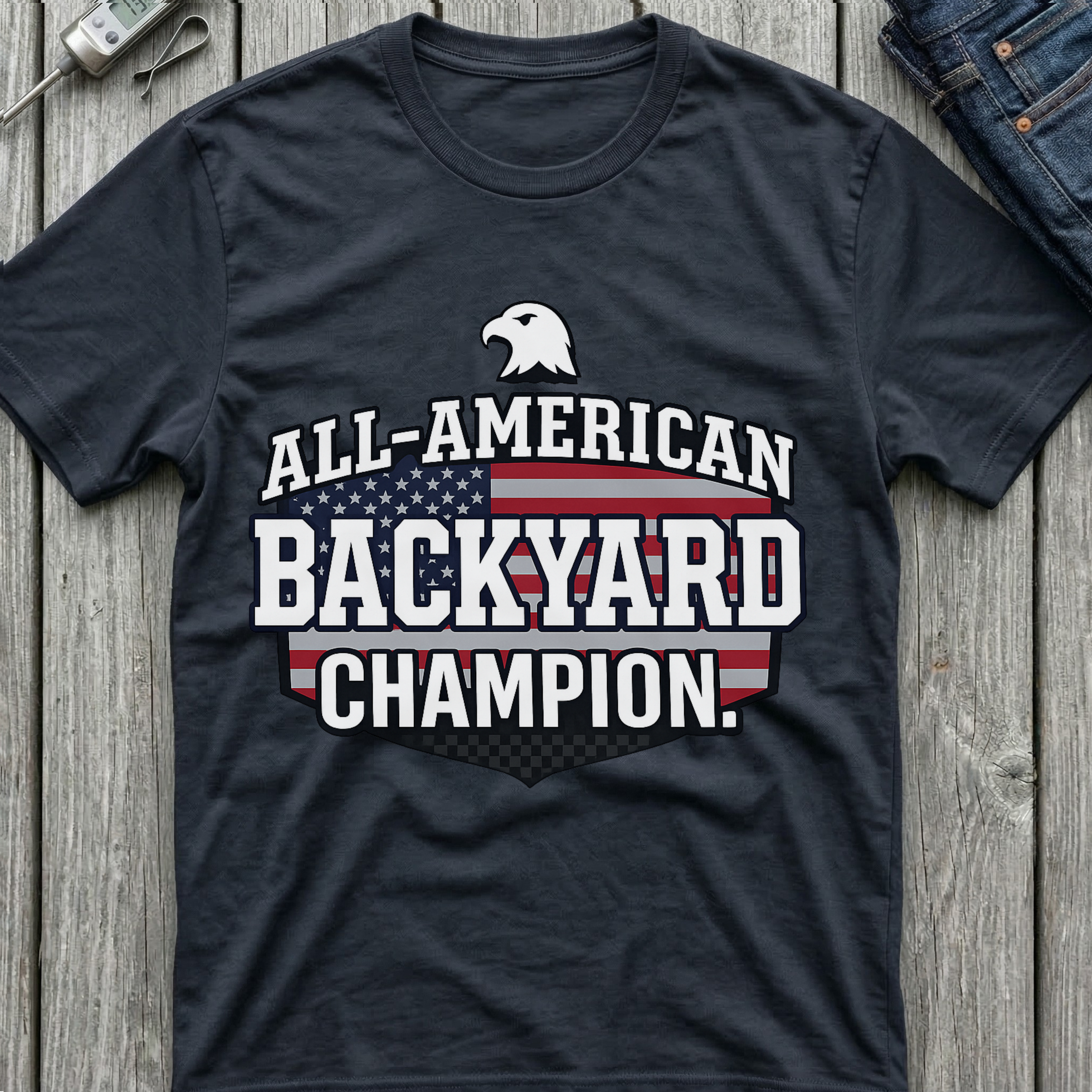 All-American Backyard Champion T-Shirt