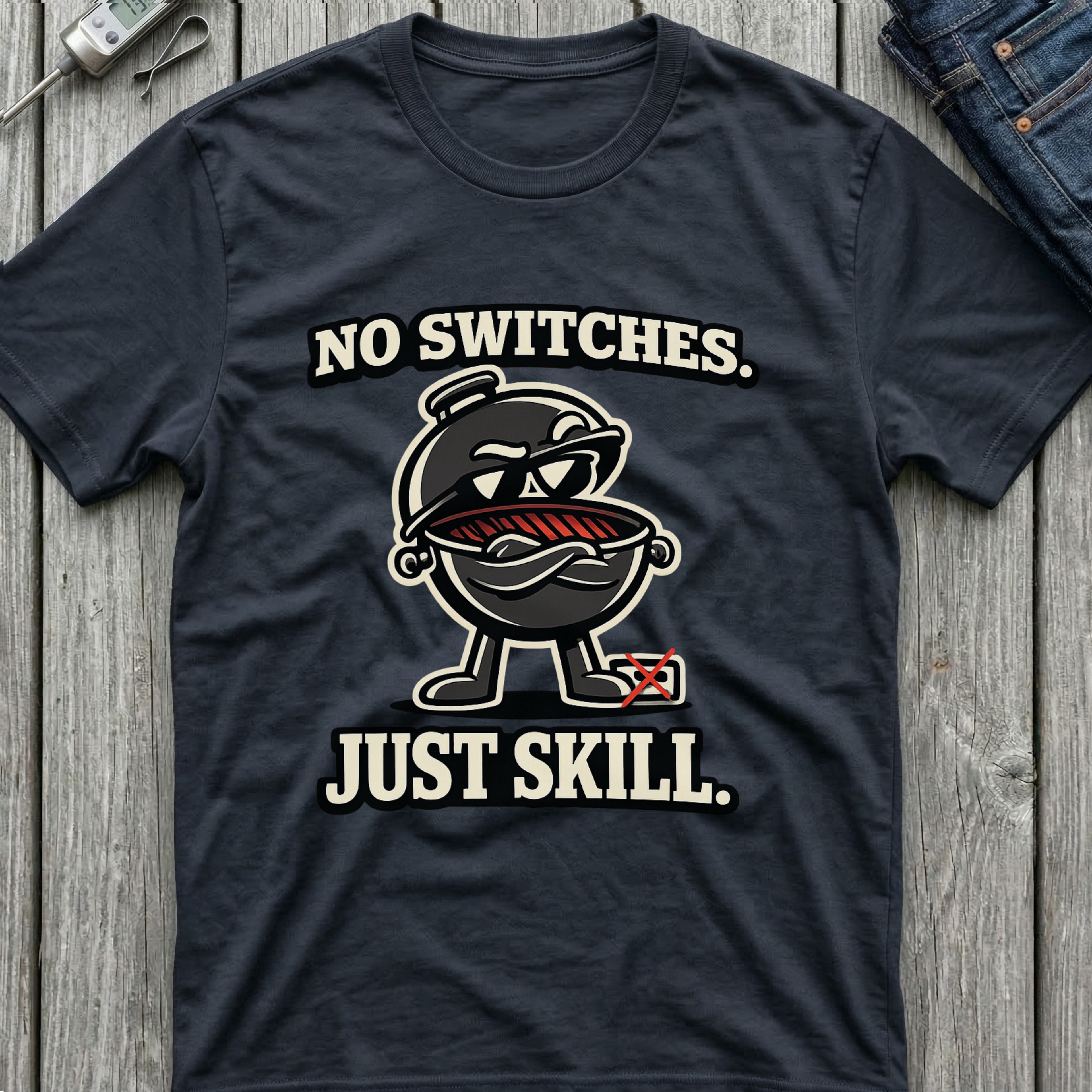 No Switches Just Skill T-Shirt