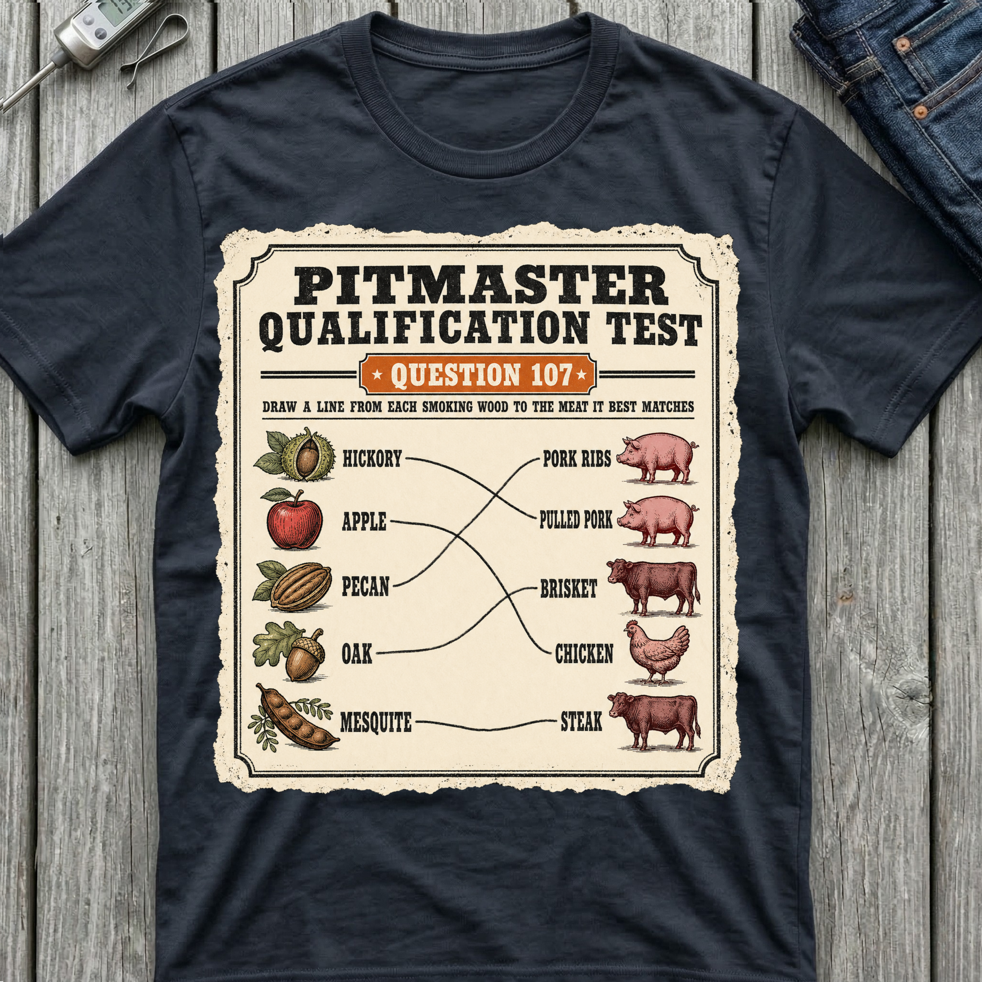 Hardwood Test T-Shirt