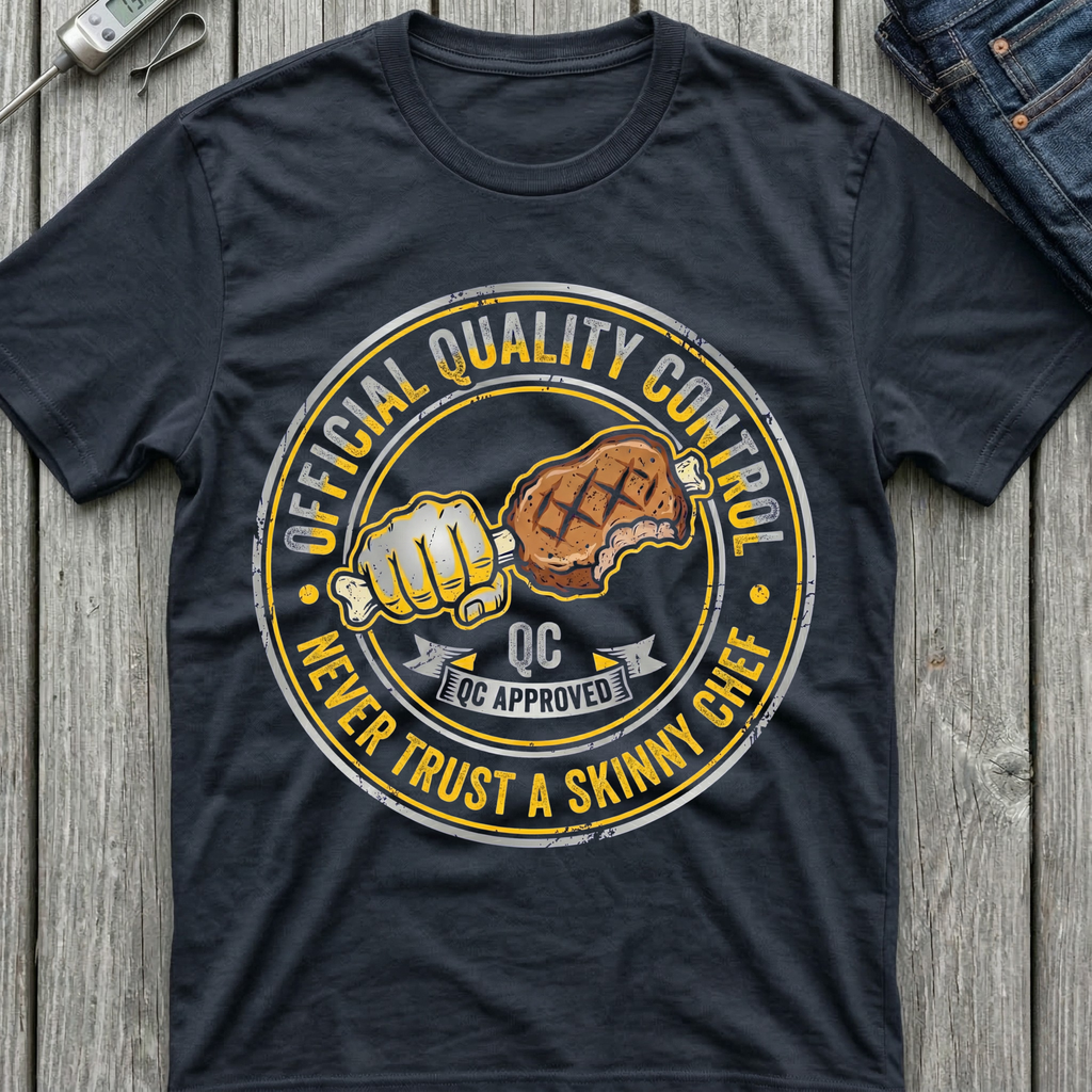 Never Trust A Skinny Chef T-Shirt