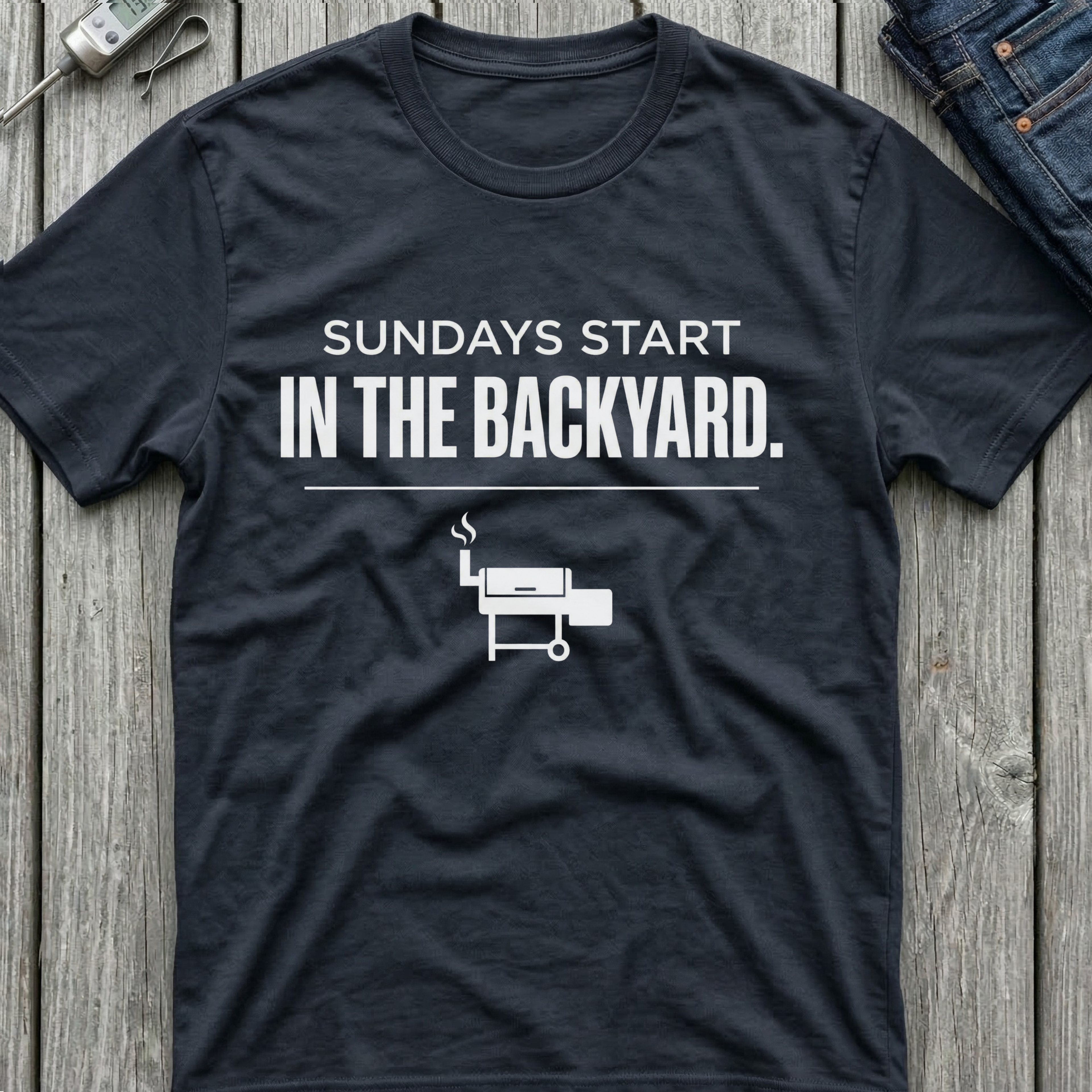 Sundays Start In The Backyard T-Shirt