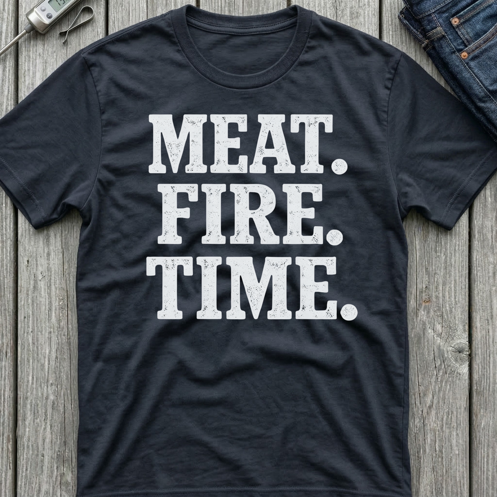 Meat Fire Time T-Shirt