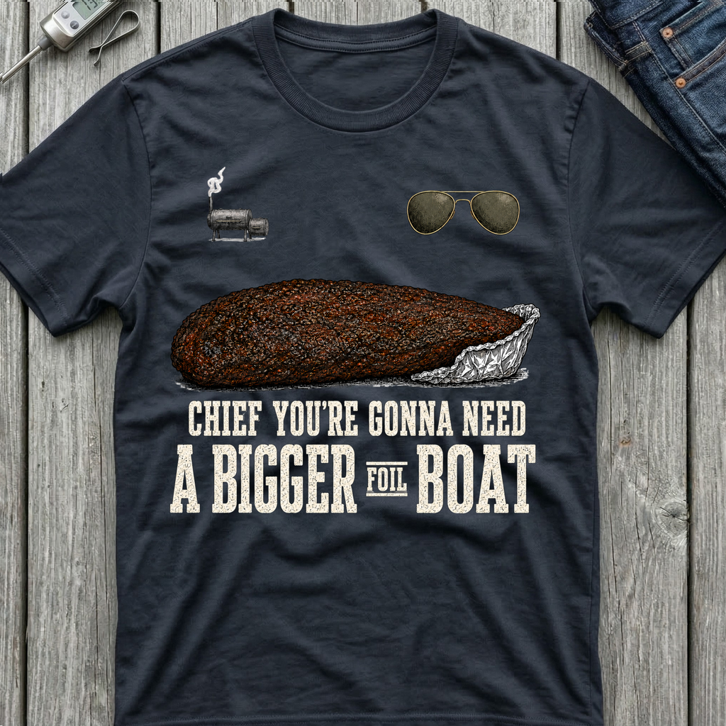Bigger Foil Boat T-Shirt