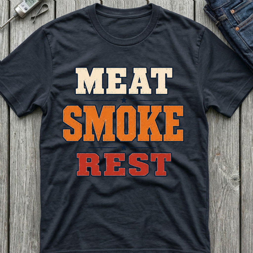 Meat Smoke Rest T-Shirt