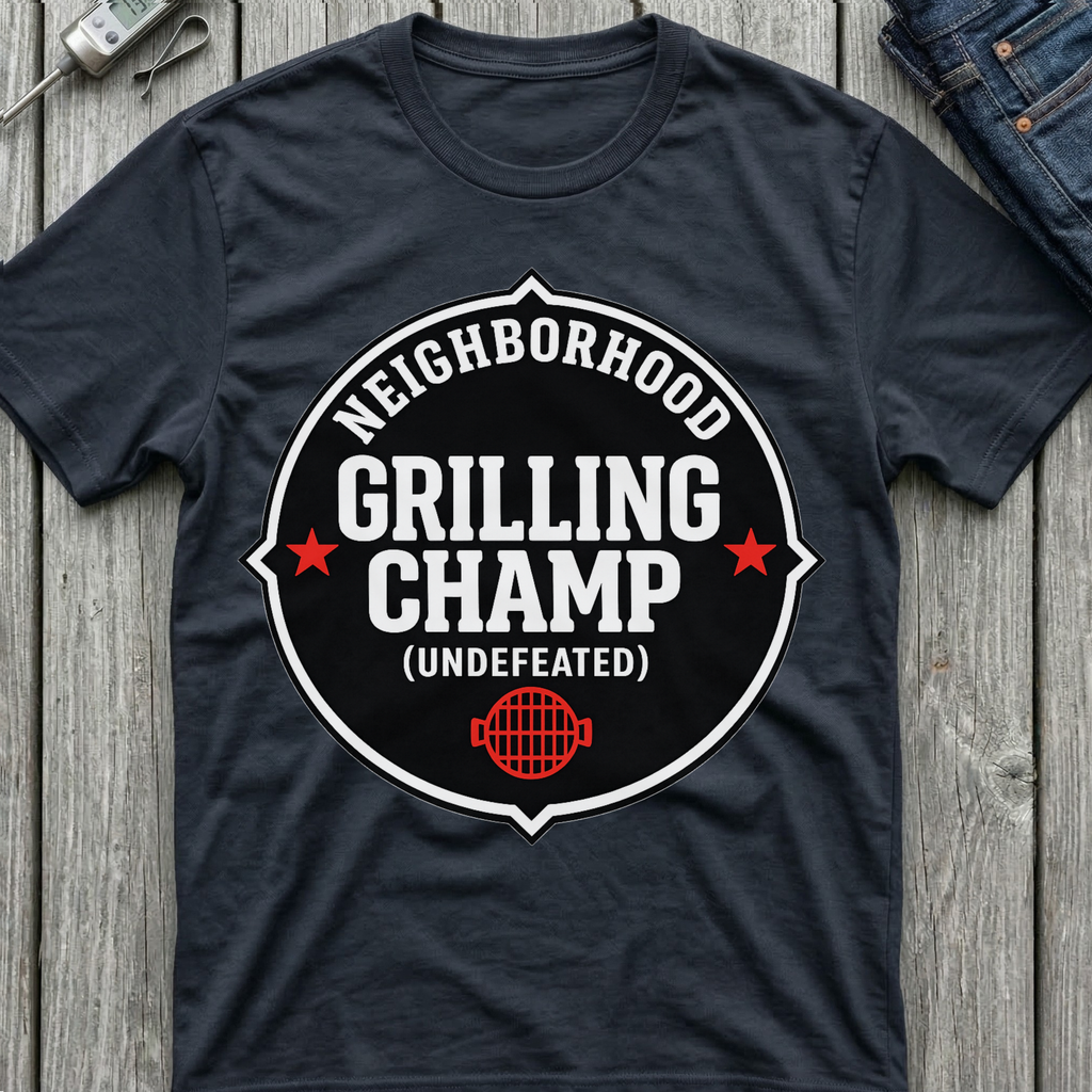Neighborhood Grilling Champ T-Shirt