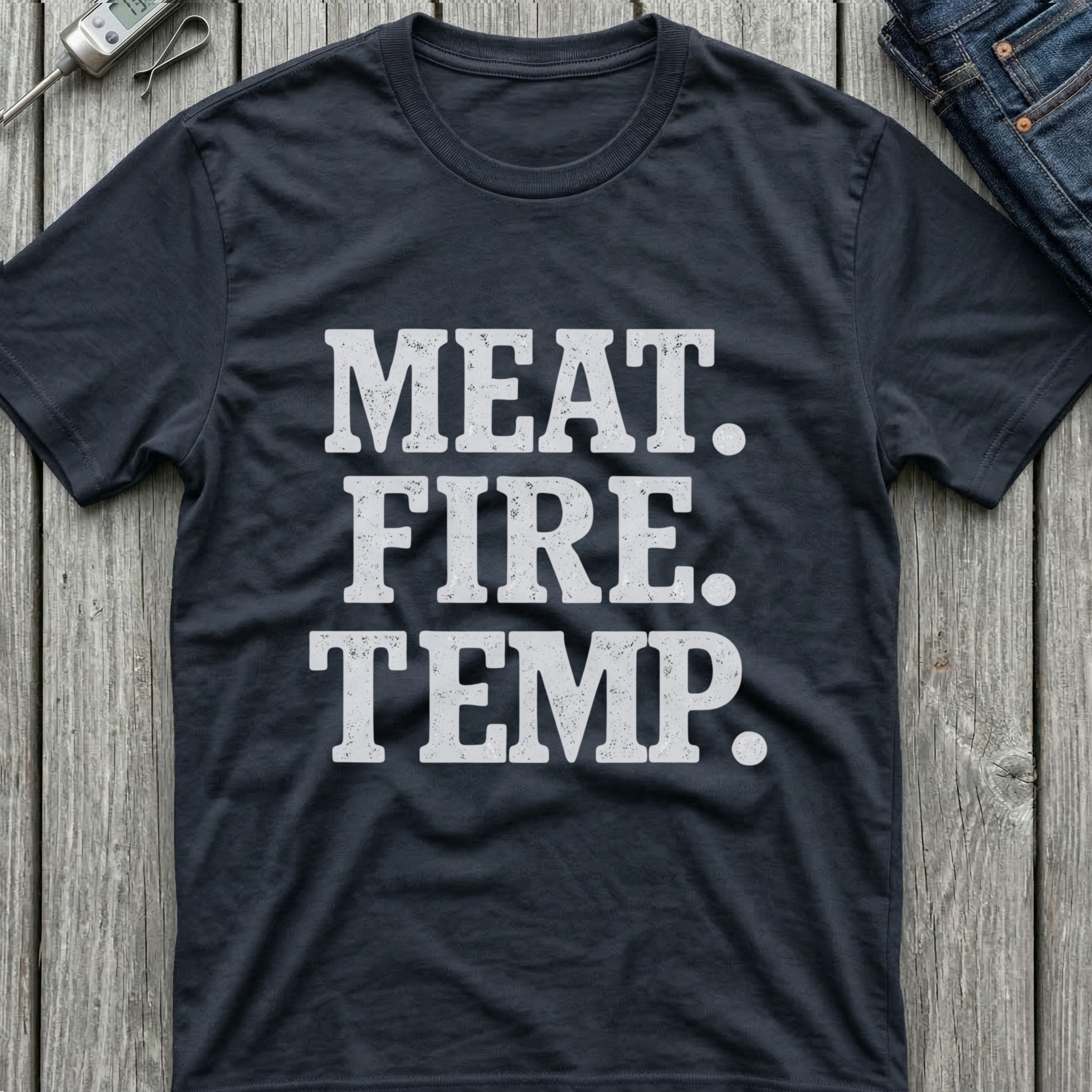 Meat Fire Temp T-Shirt