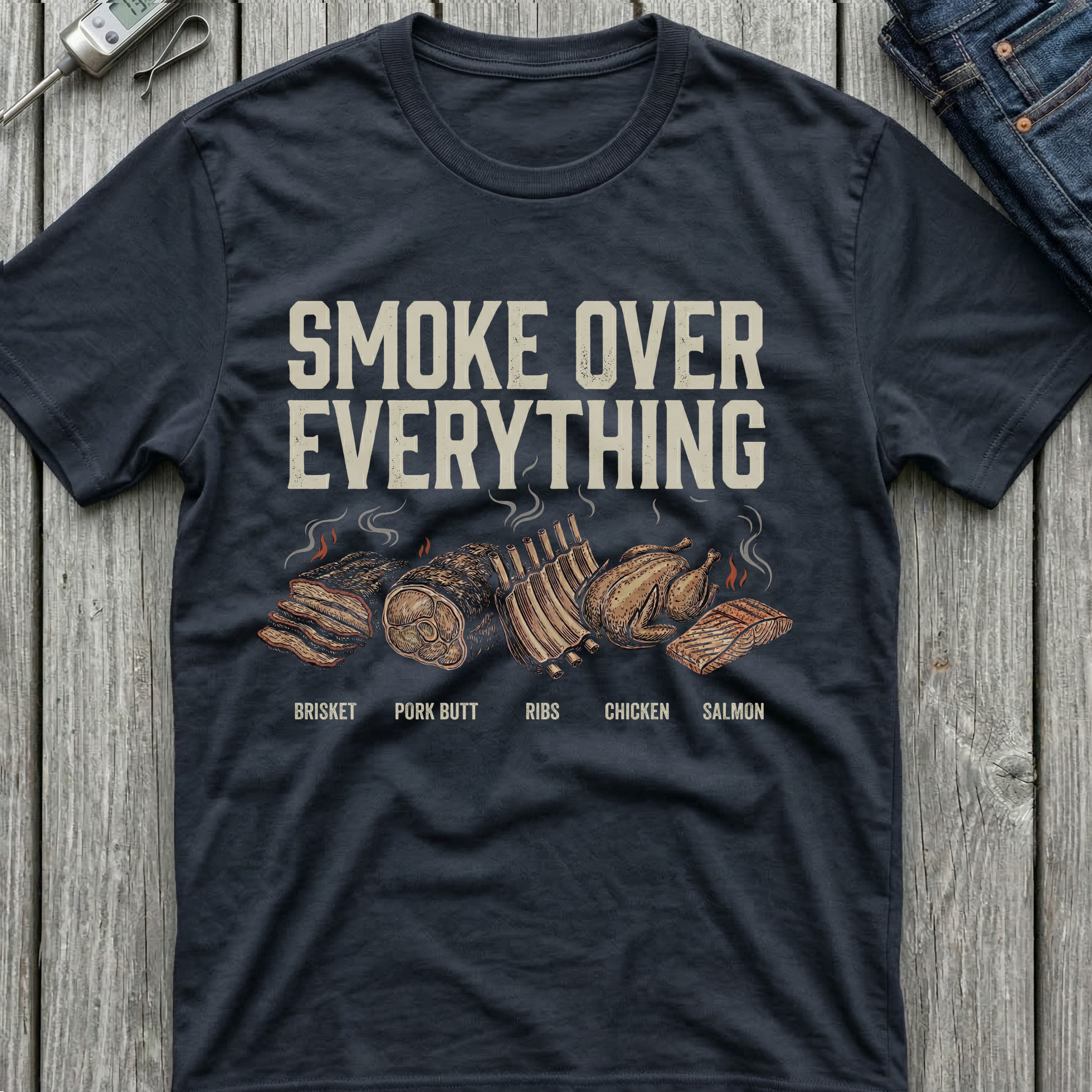 Smoke Over Every Meat T-Shirt