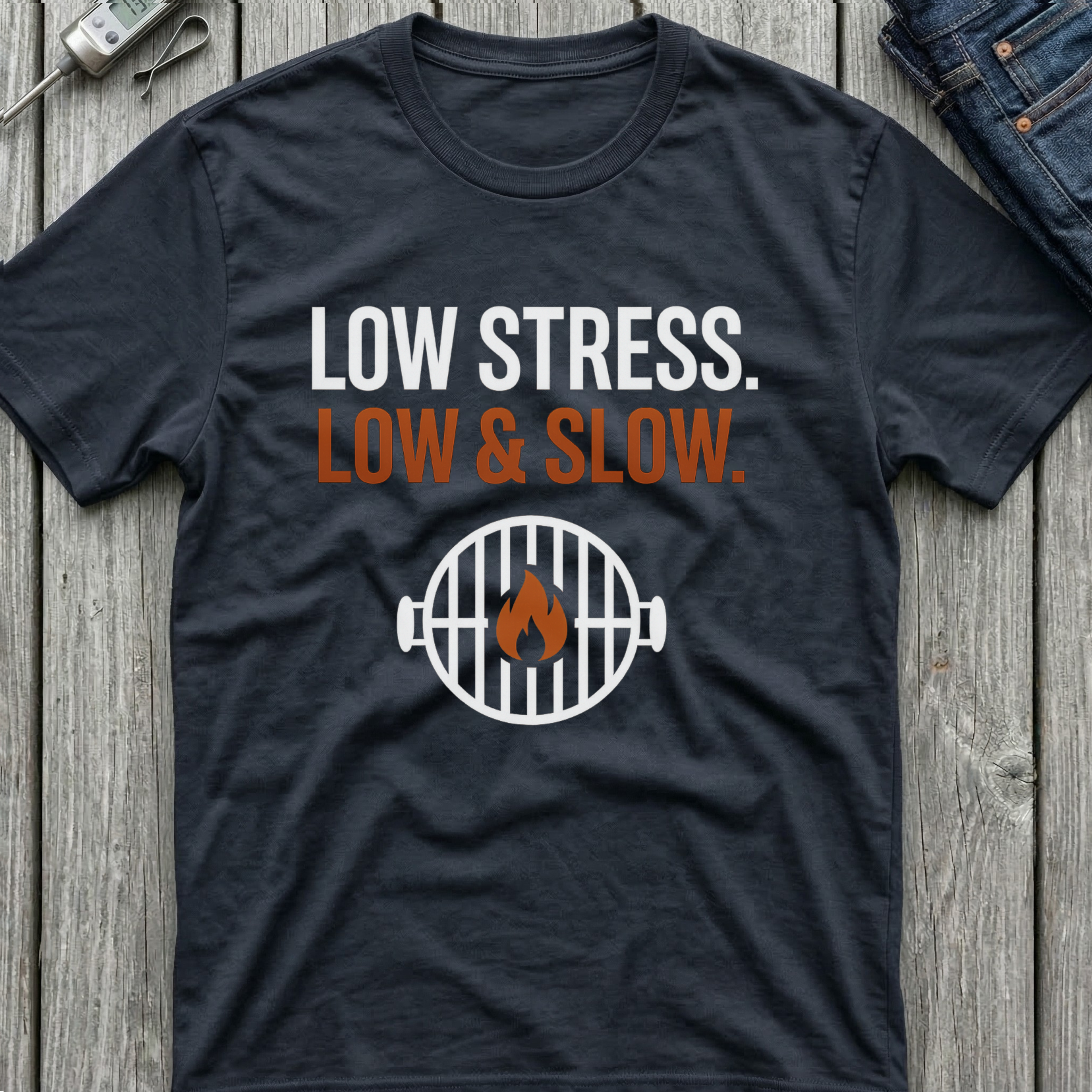 Low Stress Low & Slow T-Shirt