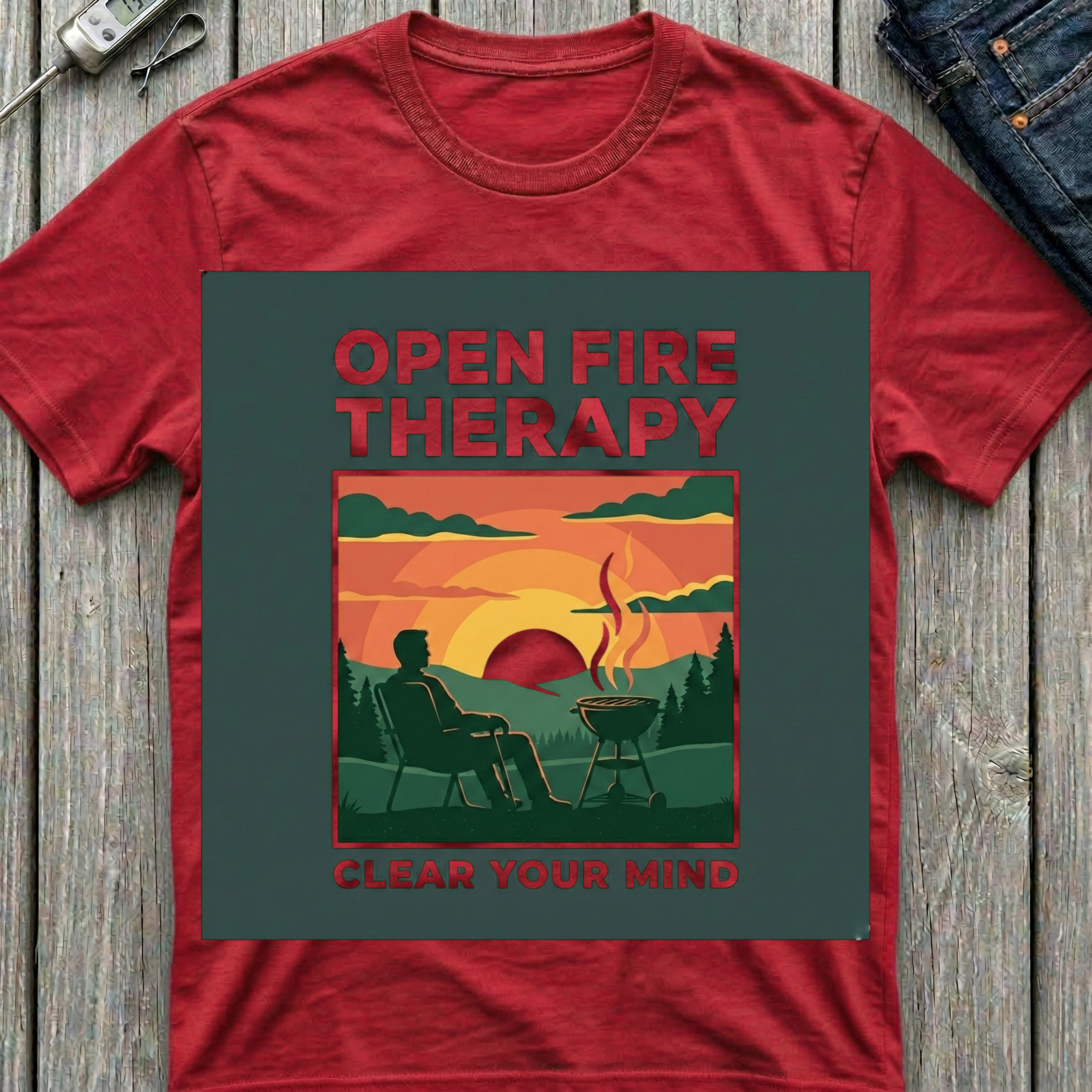 Open Fire Therapy T-Shirt
