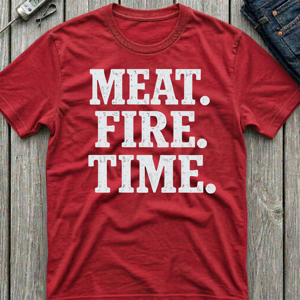 Meat Fire Time T-Shirt