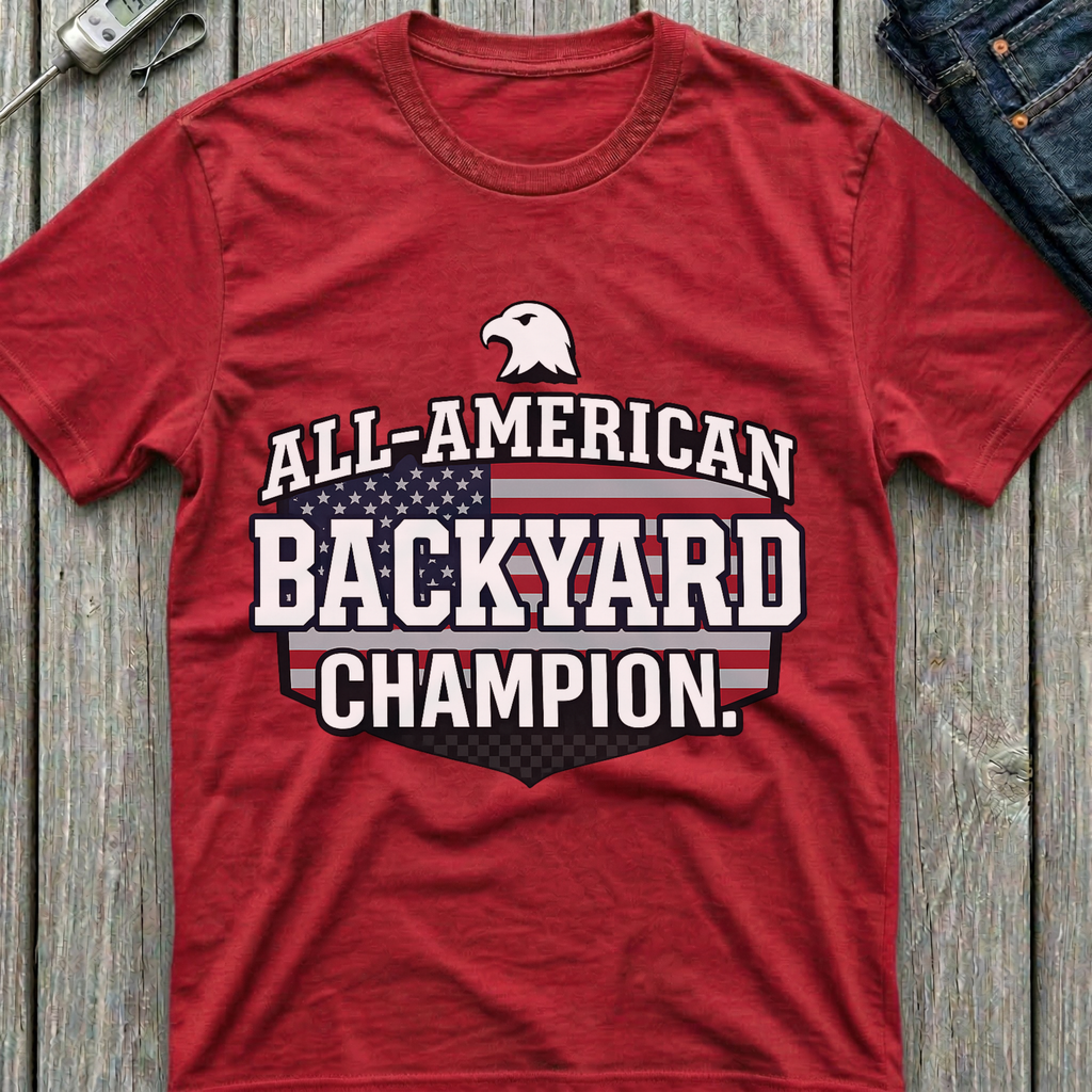 All-American Backyard Champion T-Shirt