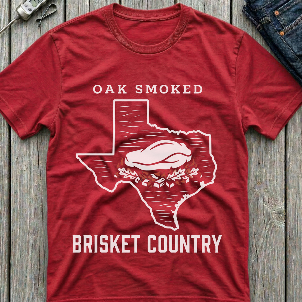 Brisket Country Oak Smoked T-Shirt
