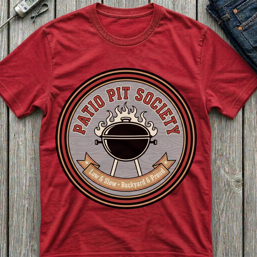 Patio Pit Society T-Shirt
