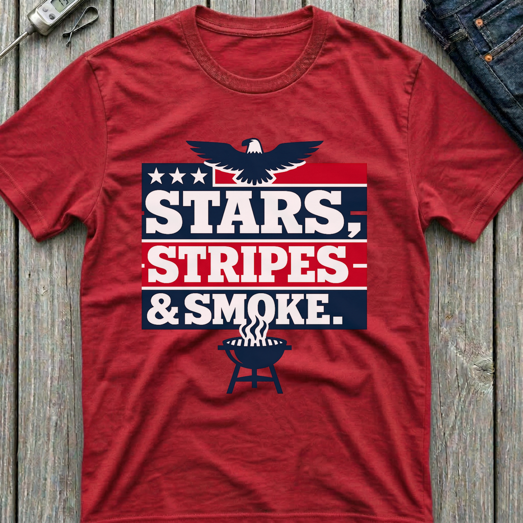 Stars Stripes & Smoke T-Shirt