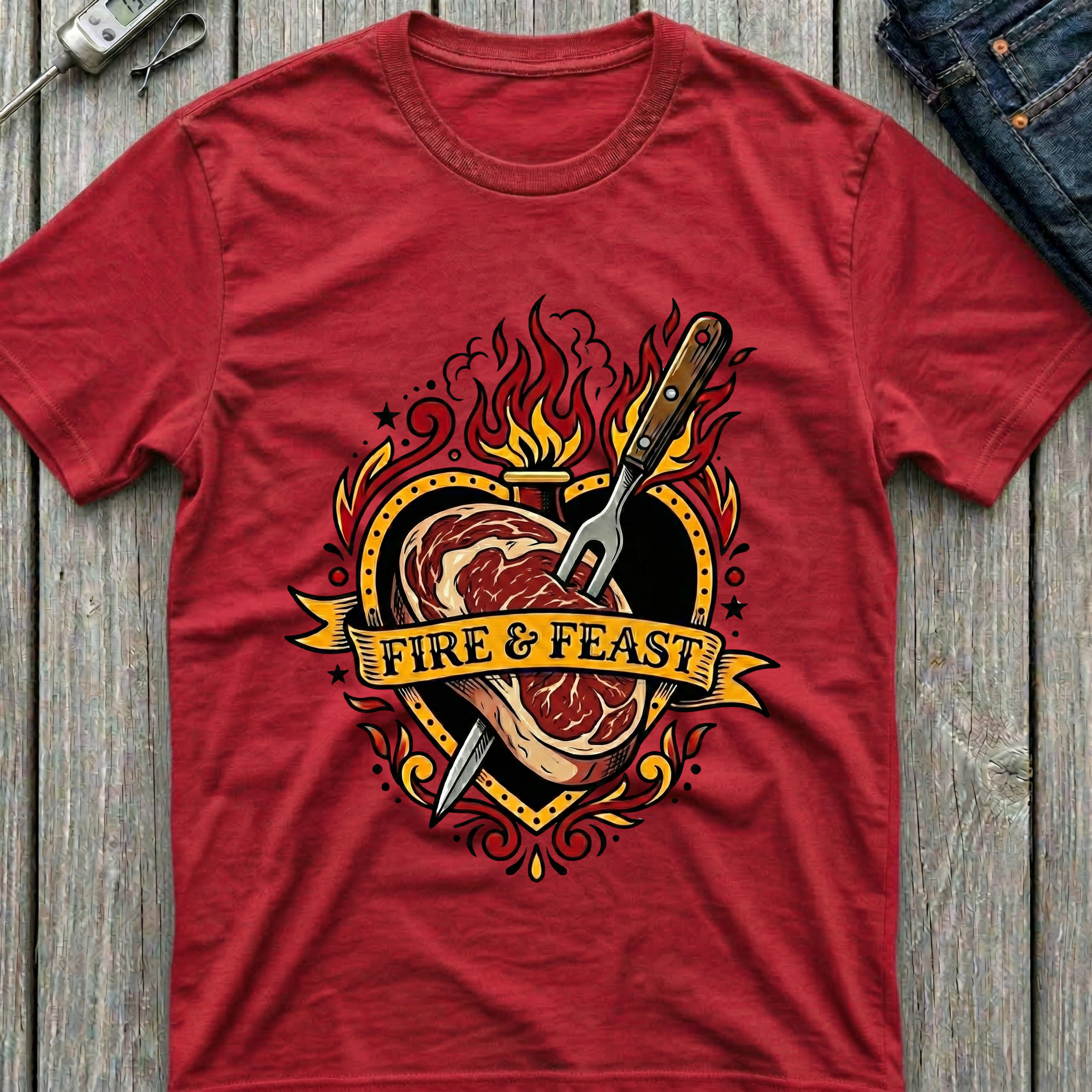 Ribeye Tattoo T-Shirt