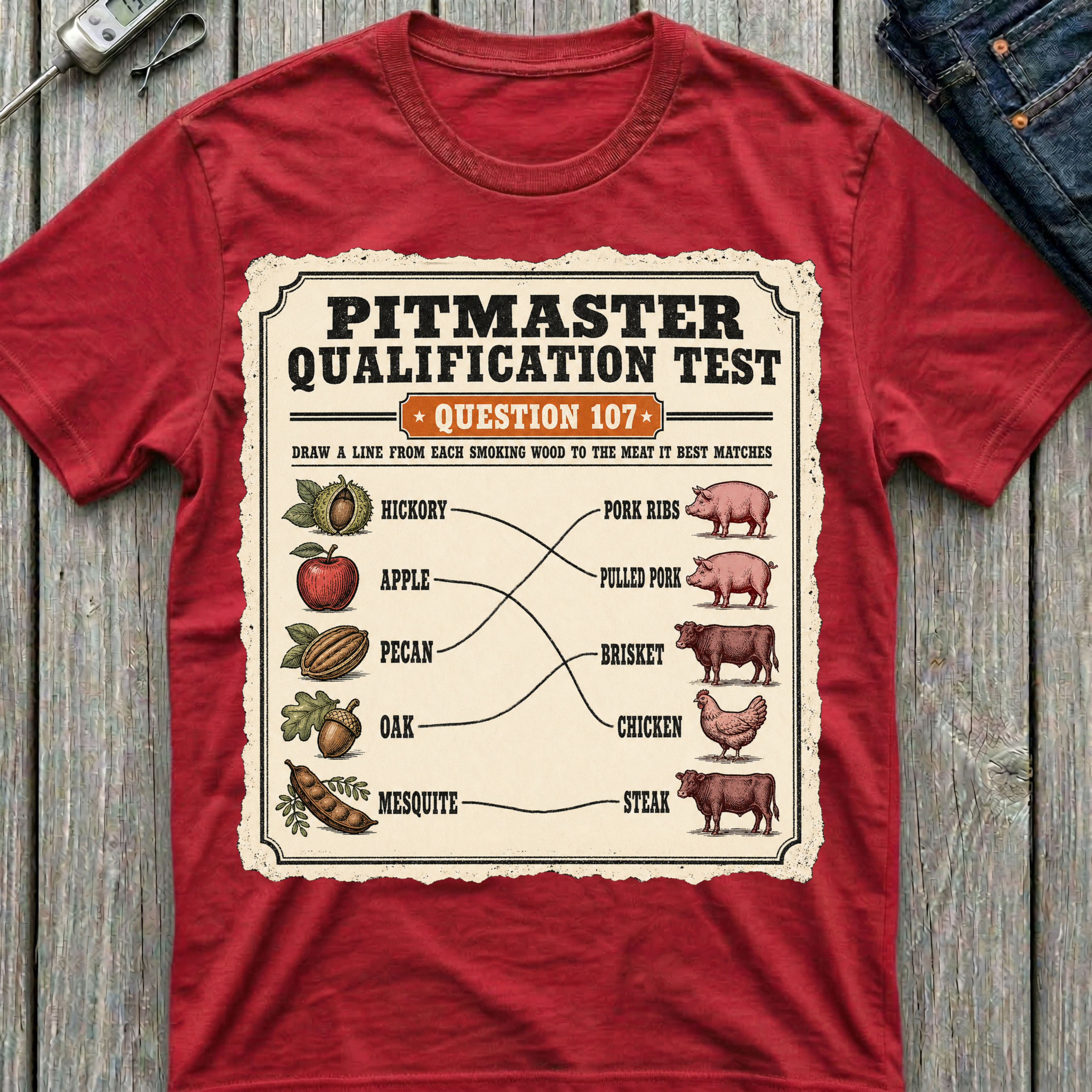 Hardwood Test T-Shirt