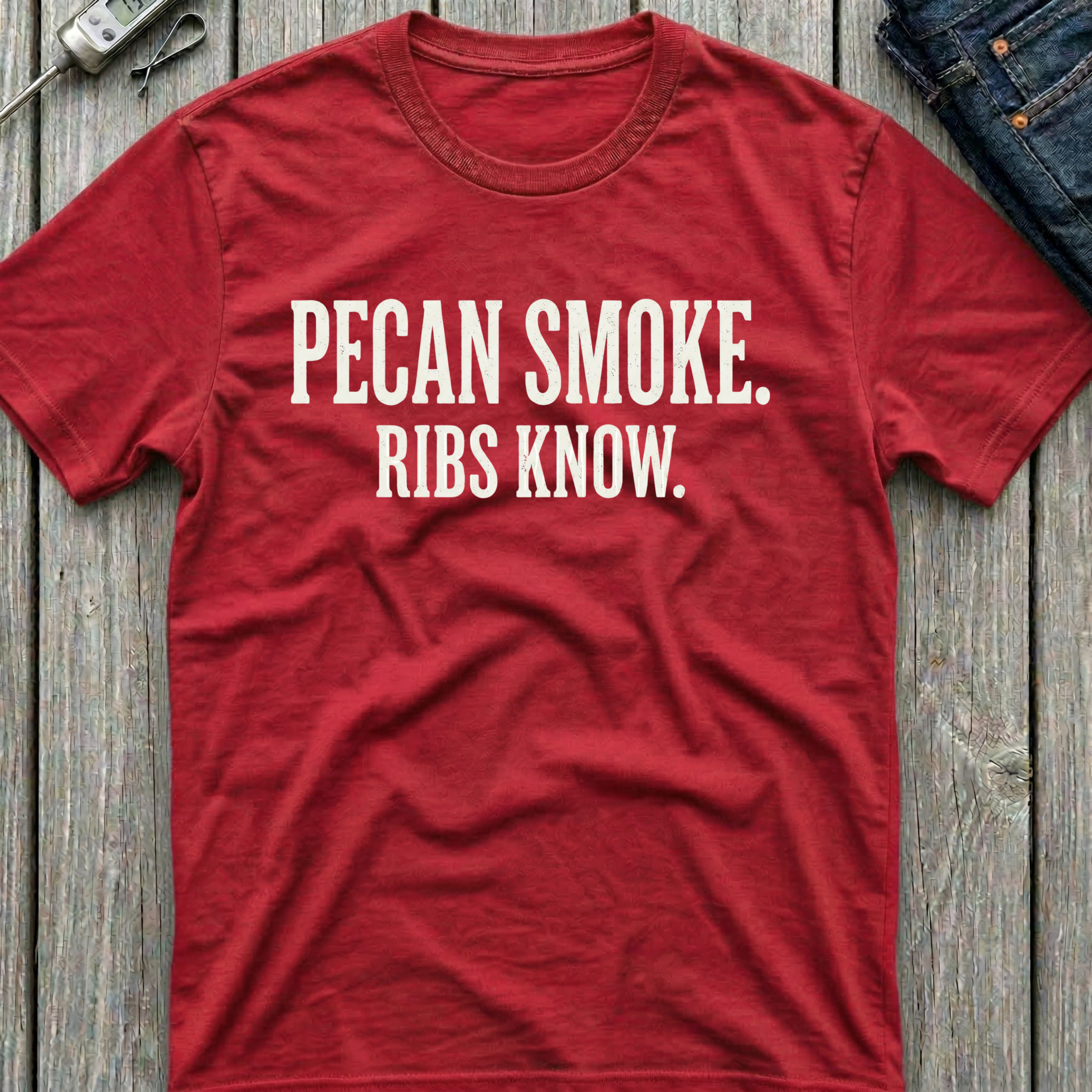 Ribs Know Pecan Smoke T-Shirt