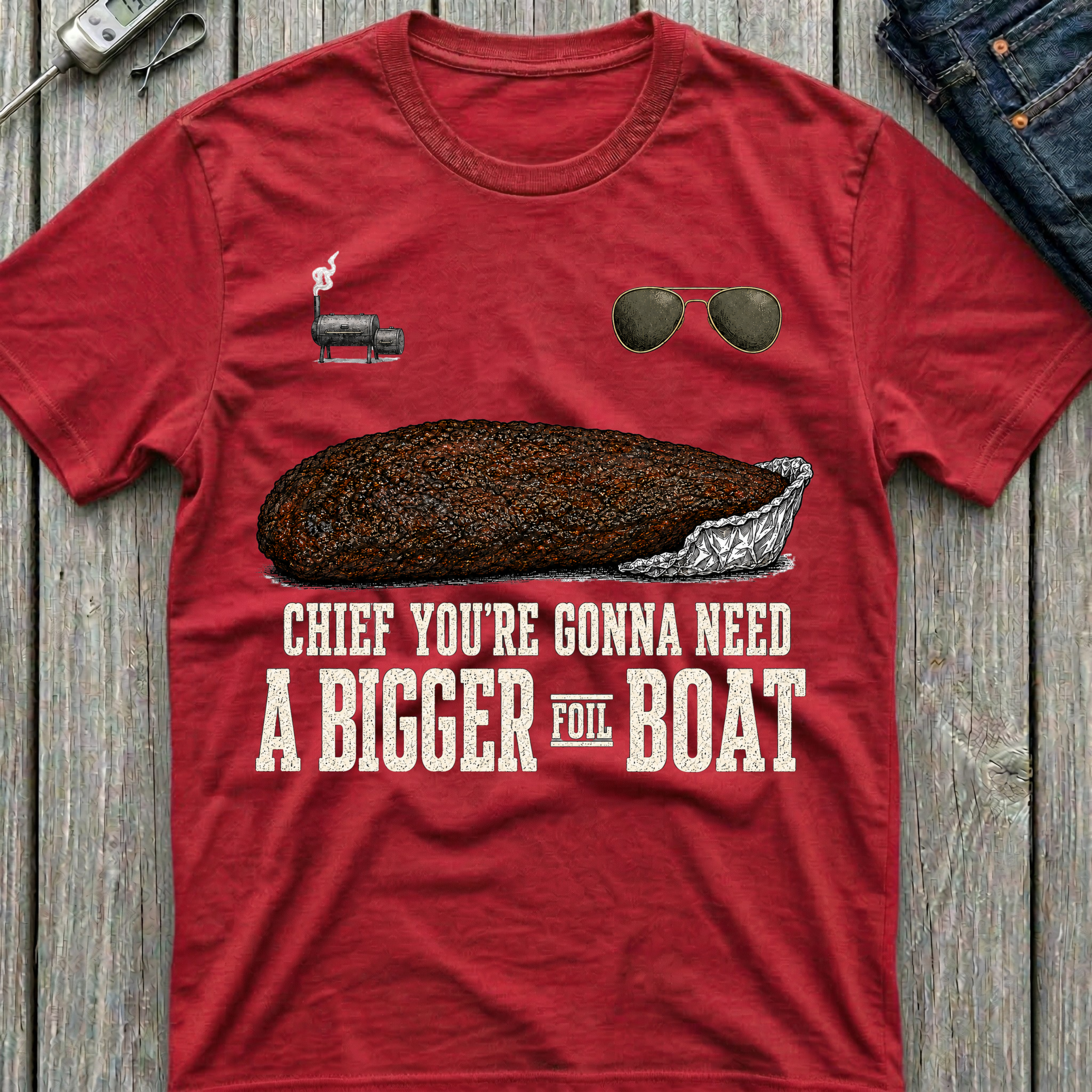 Bigger Foil Boat T-Shirt