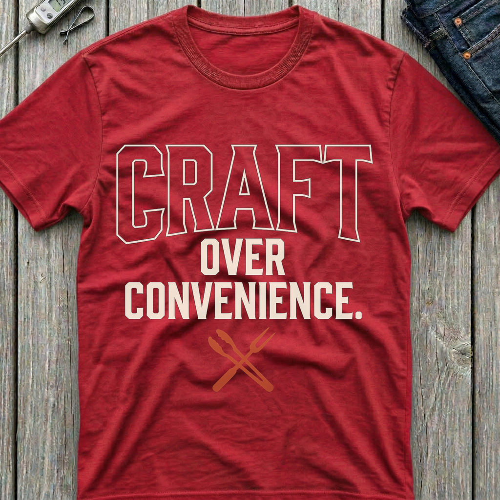 Craft Over Convenience T-Shirt