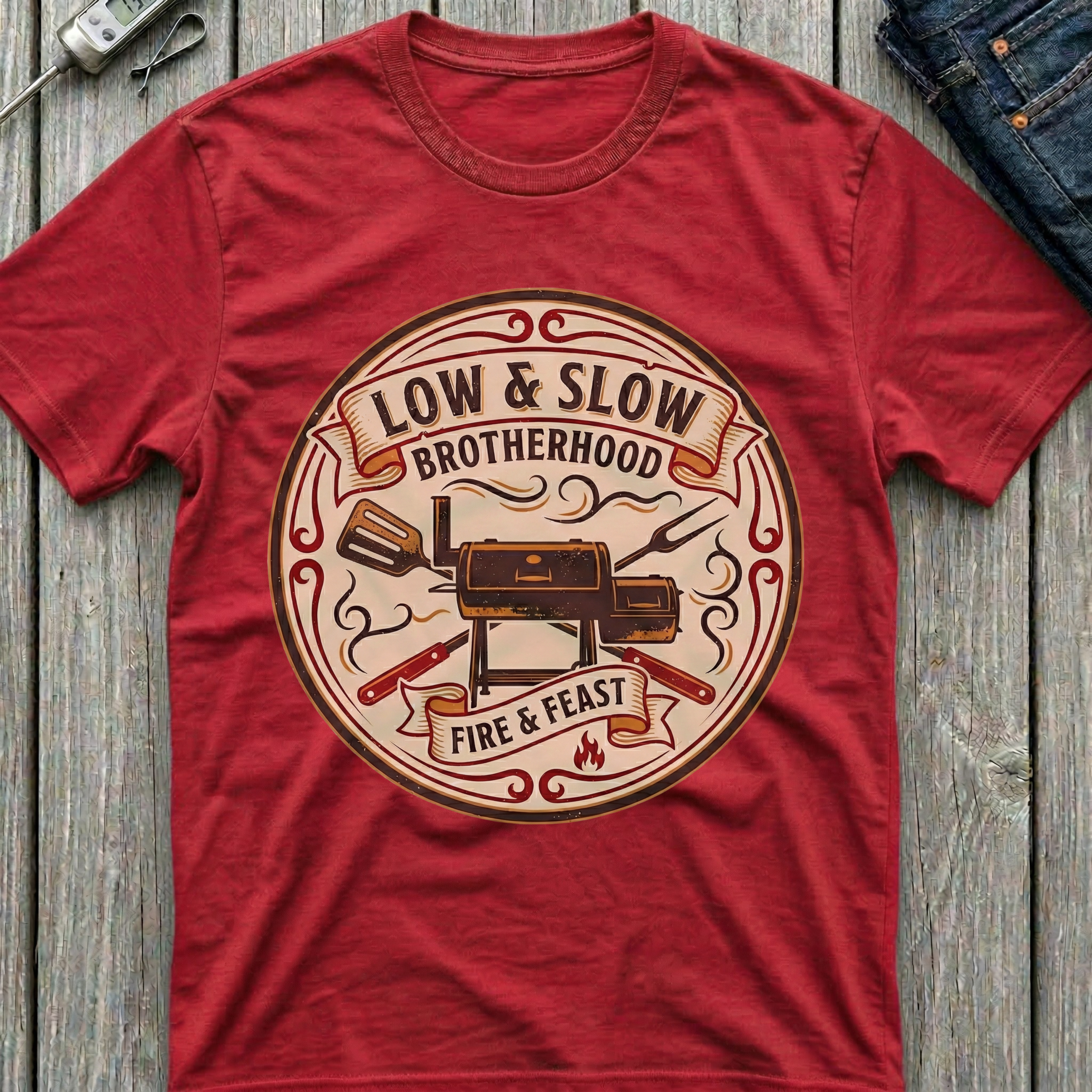 Low & Slow Crest T-Shirt
