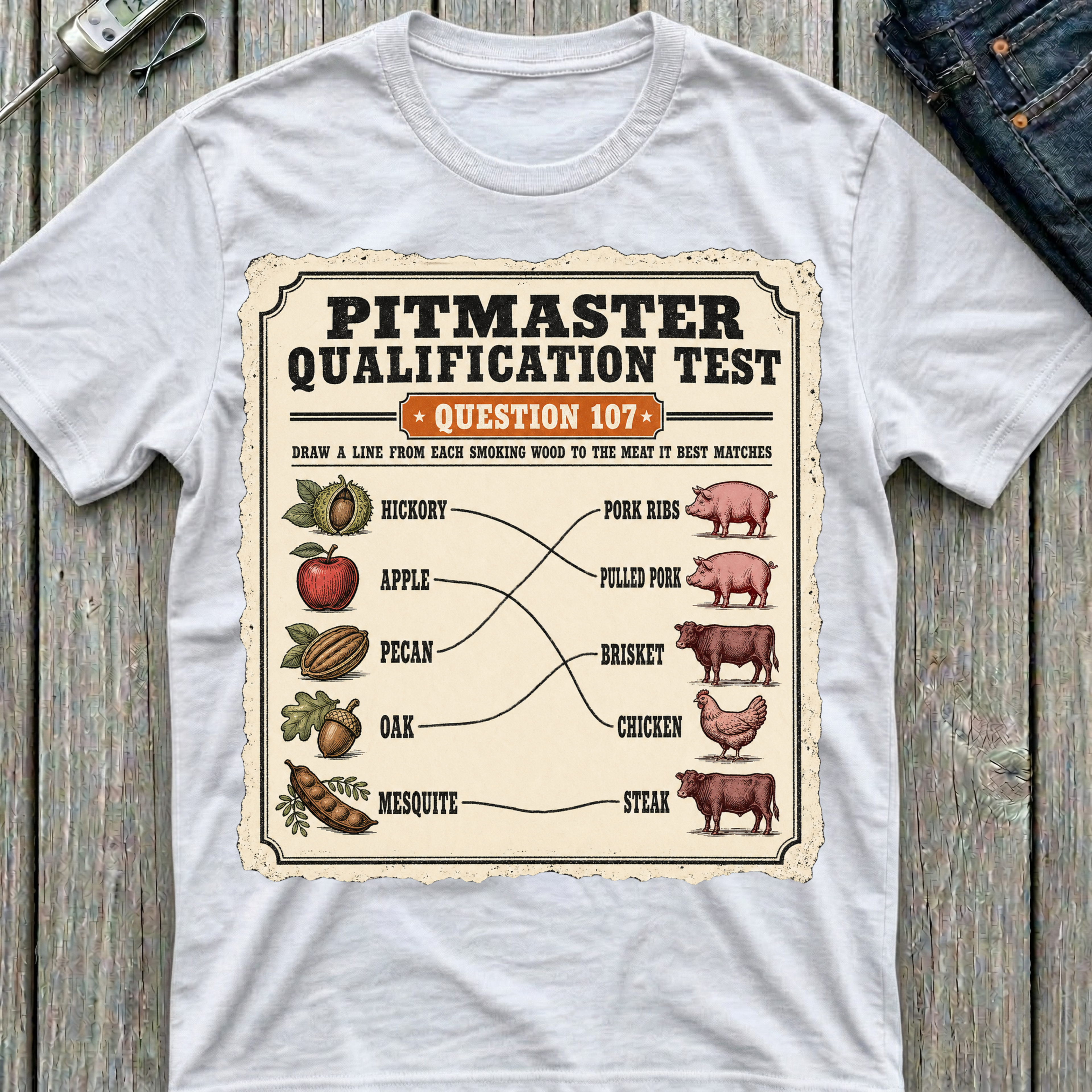 Hardwood Test T-Shirt