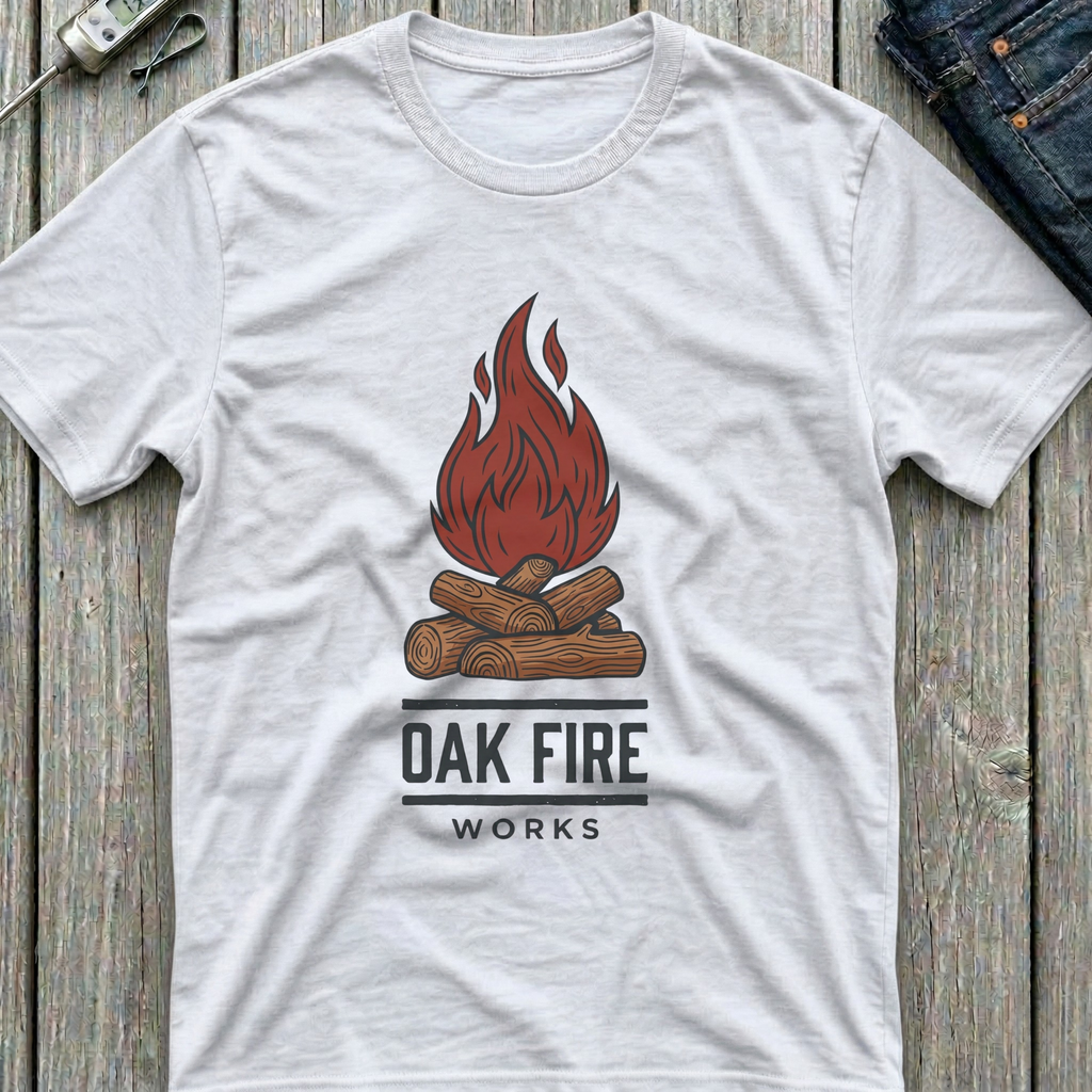 Oak Fire Works T-Shirt