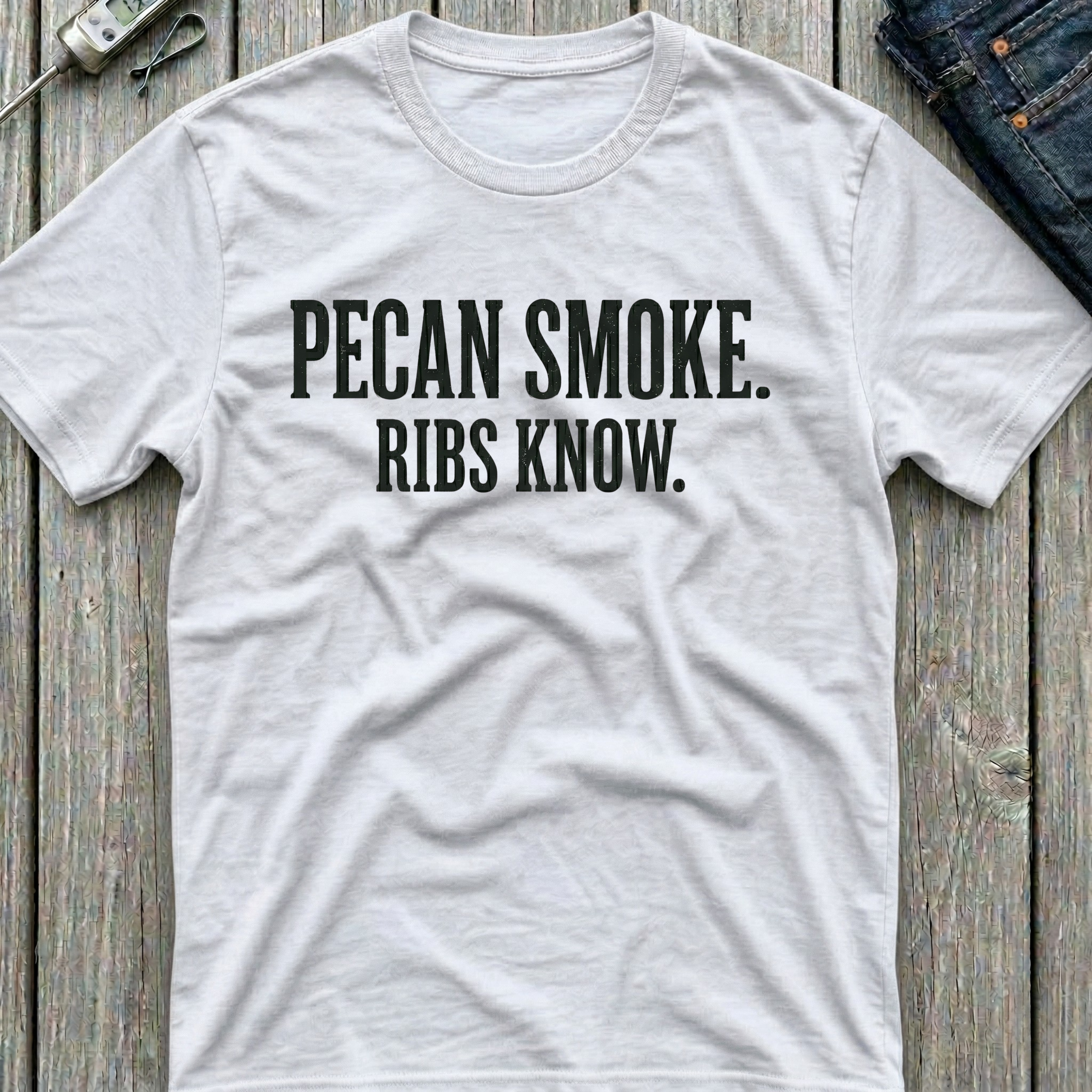 Ribs Know Pecan Smoke T-Shirt