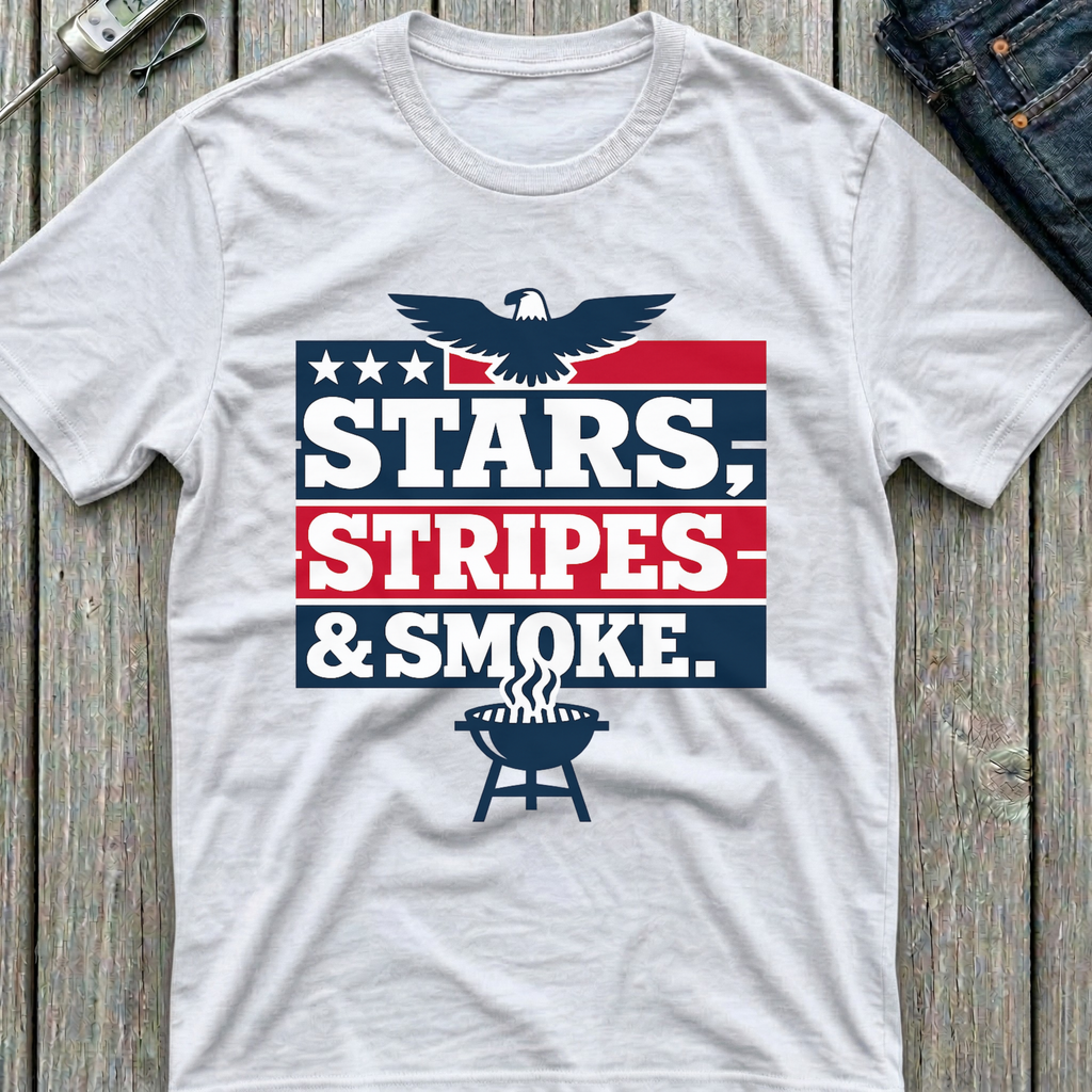 Stars Stripes & Smoke T-Shirt