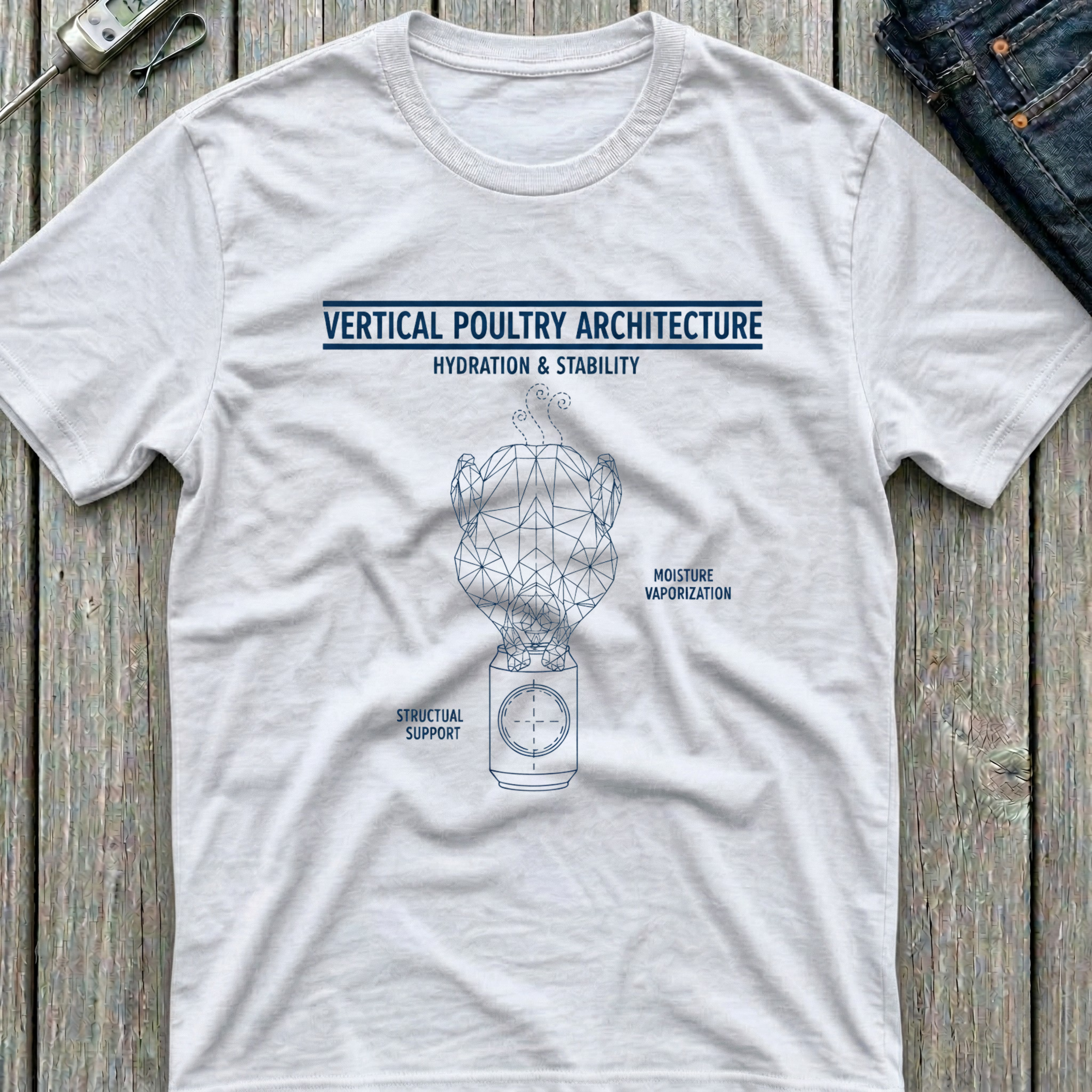 Beer Can Chicken T-Shirt