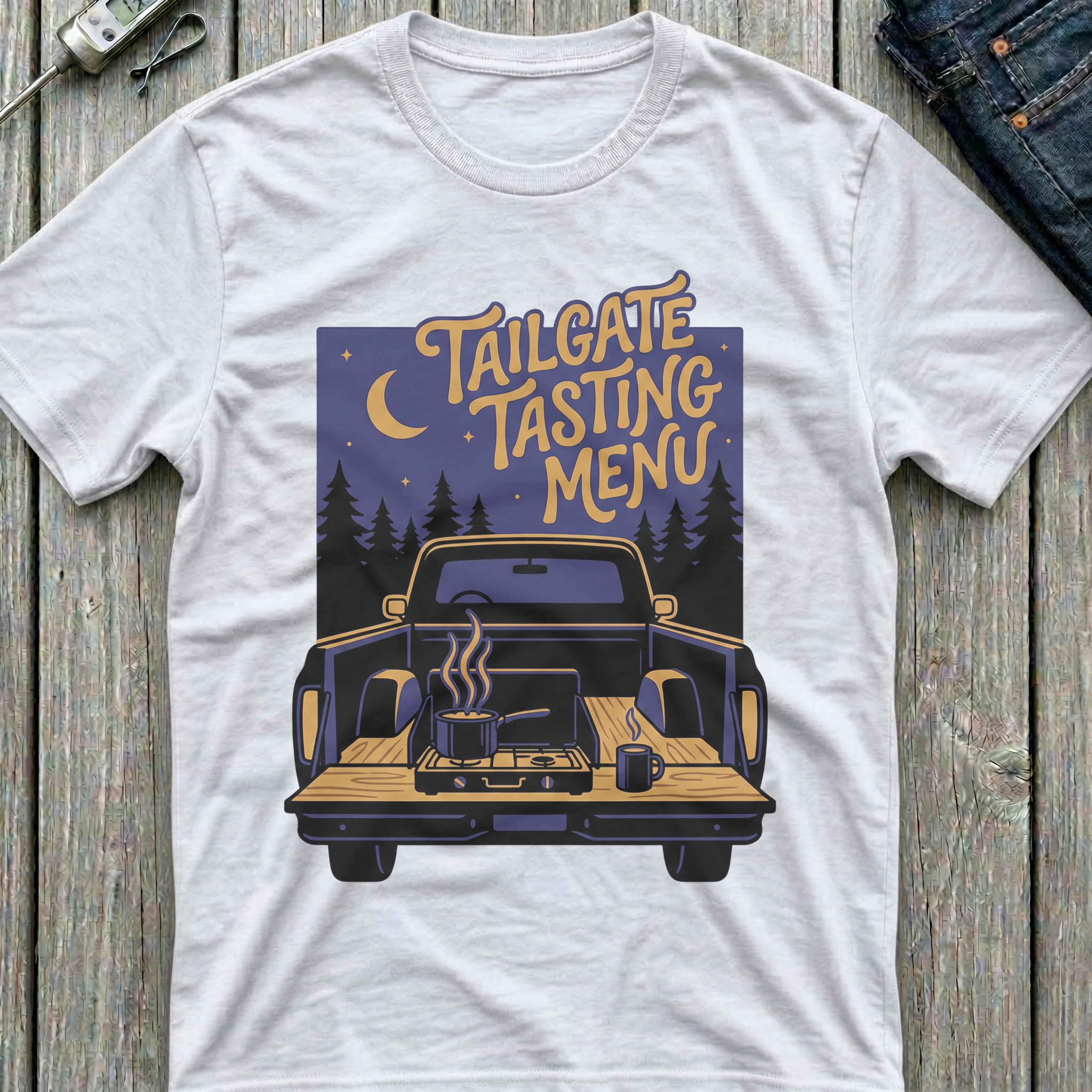 Tailgate Tasting Menu T-Shirt