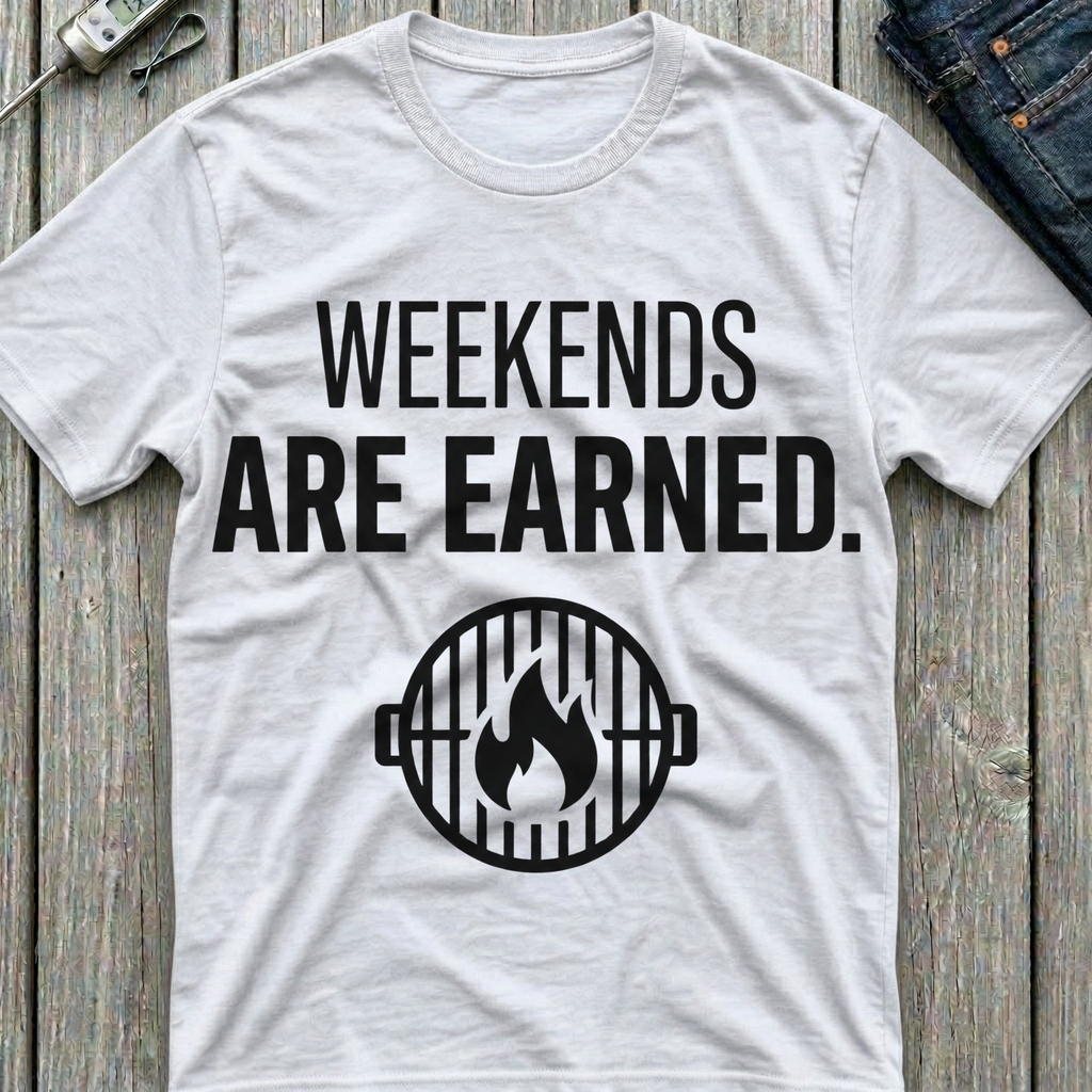 Weekends Are Earned T-Shirt