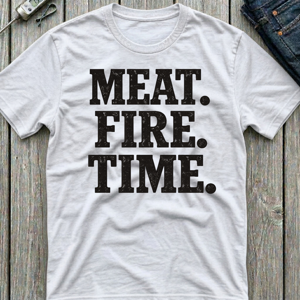 Meat Fire Time T-Shirt