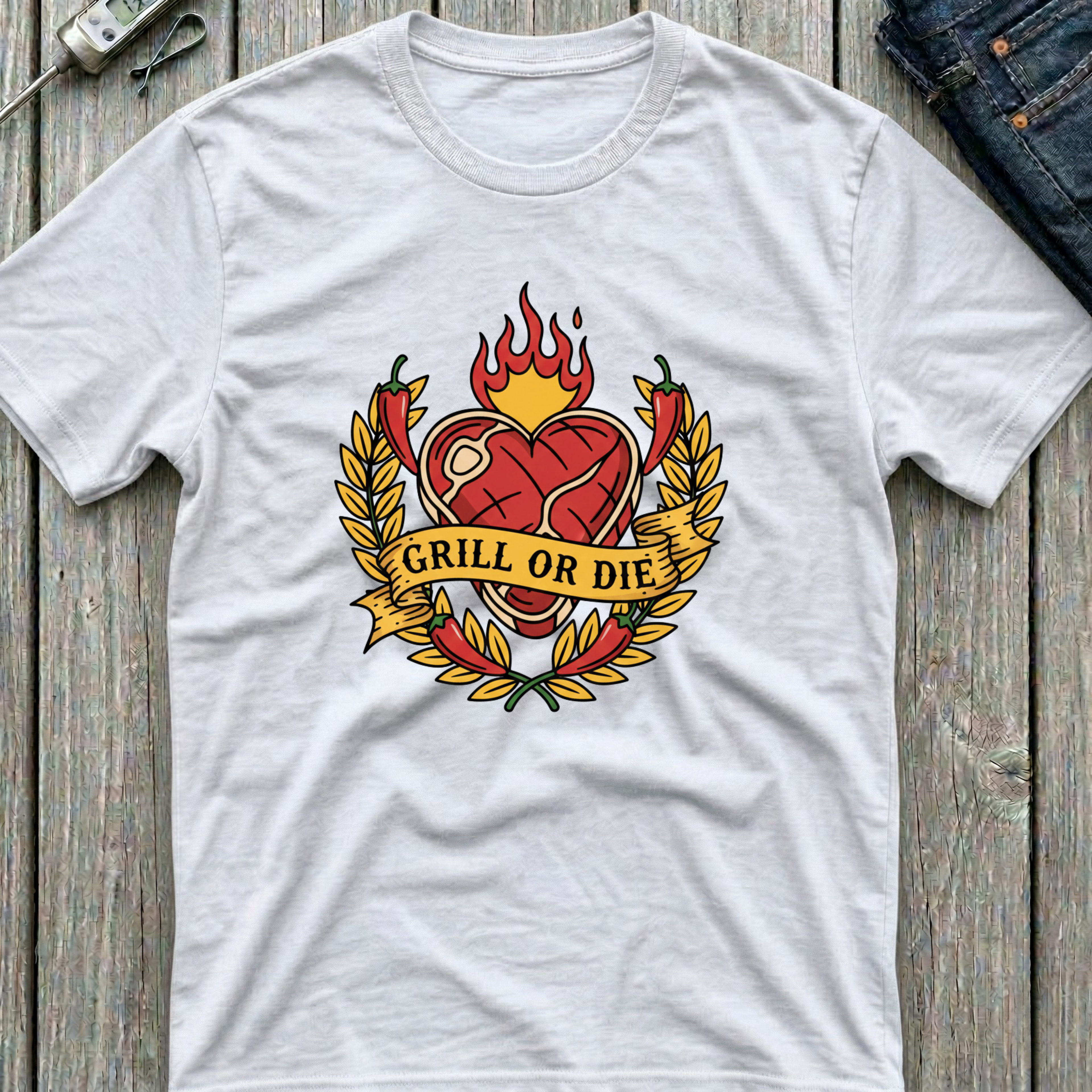 Grill Or Die T-Shirt