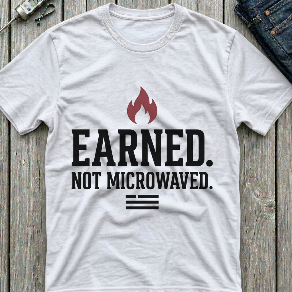 Earned Not Microwaved T-Shirt