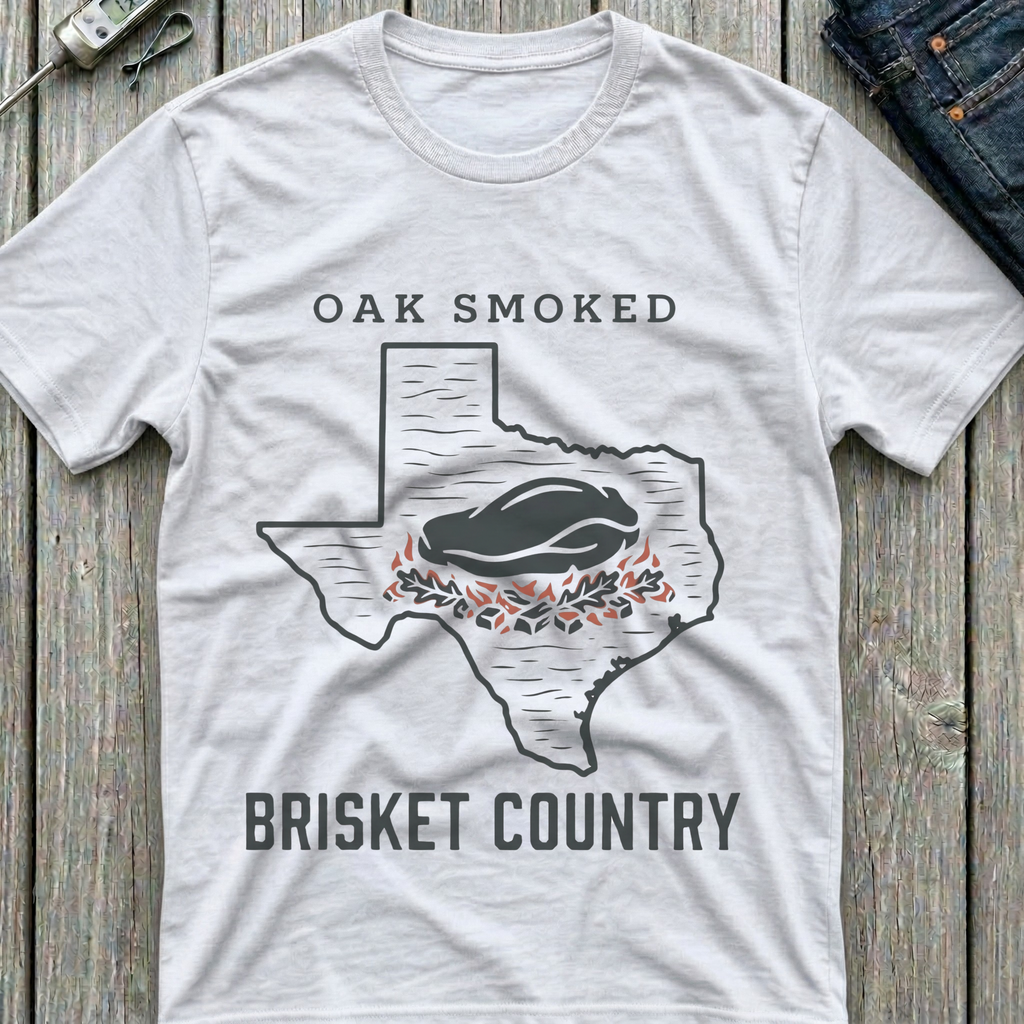 Brisket Country Oak Smoked T-Shirt
