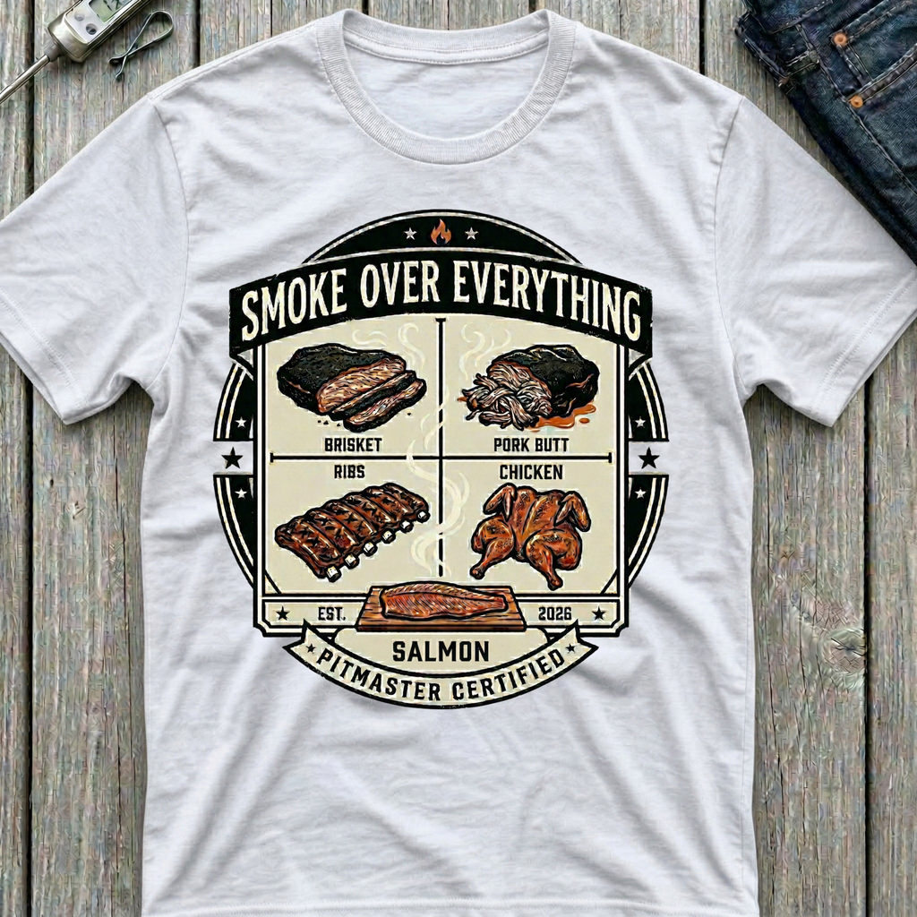 Smoke Over Five Meats T-Shirt