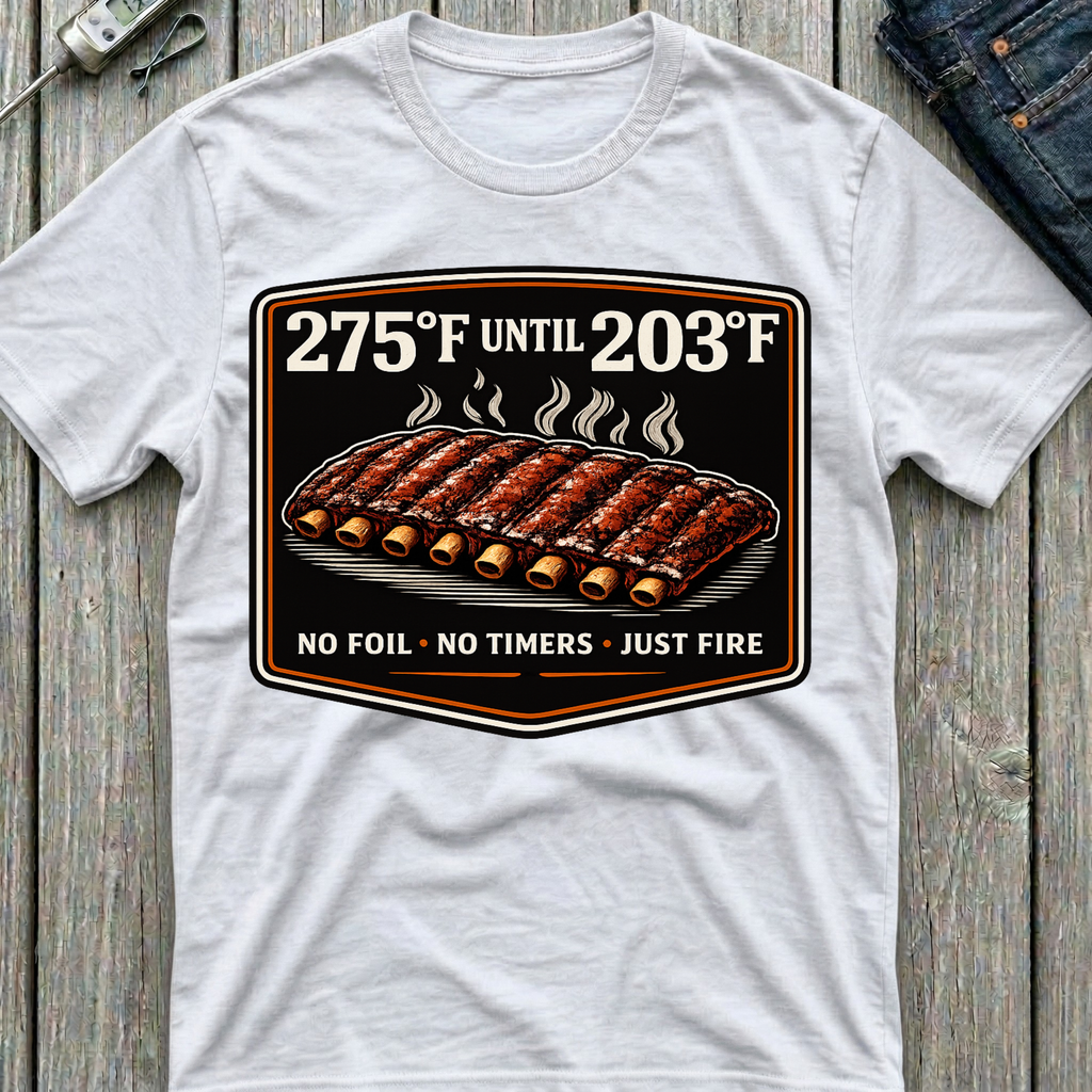 No Foil No Timers Just Fire T-Shirt